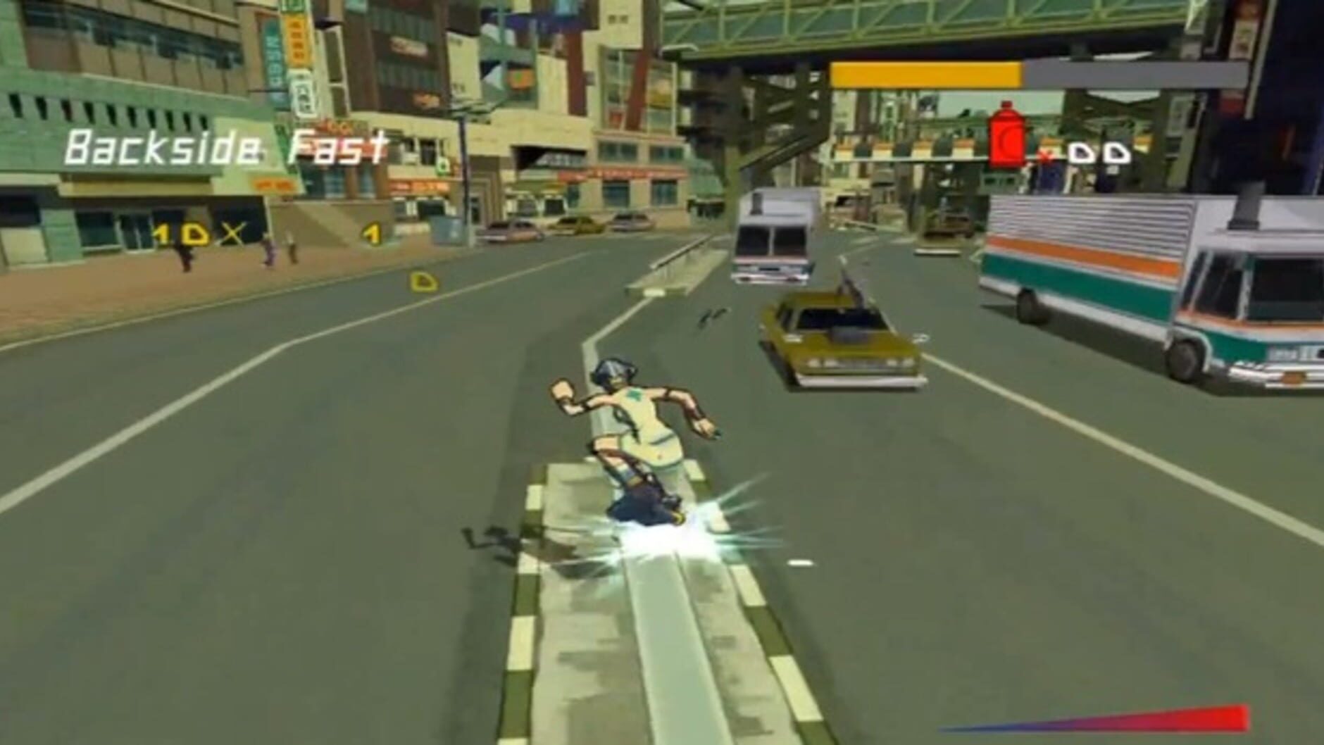 Screenshot for Jet Set Radio Future