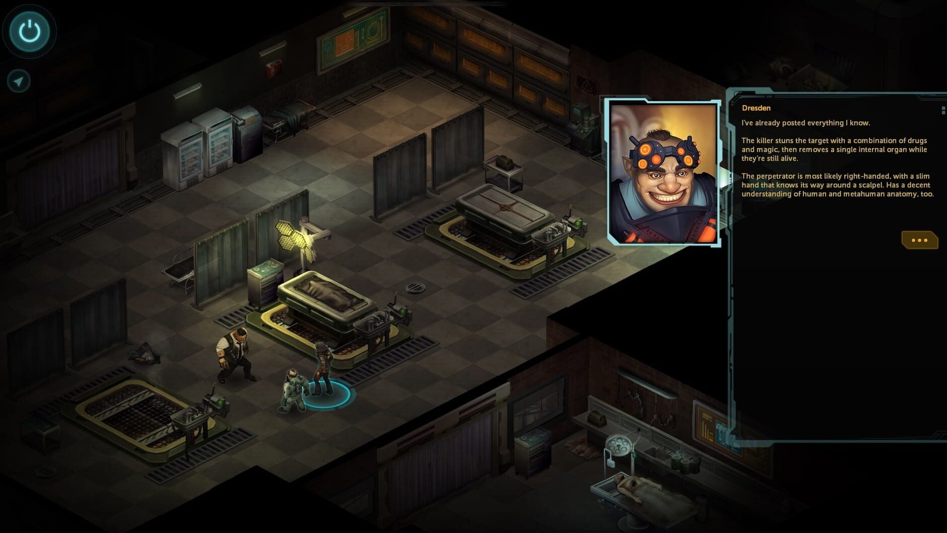Screenshot for Shadowrun Returns
