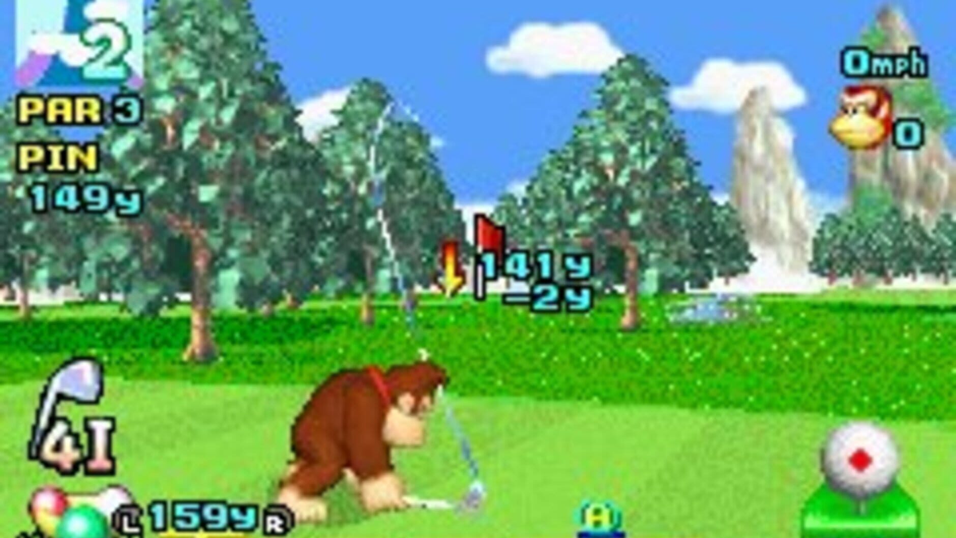 Screenshot for Mario Golf: Advance Tour