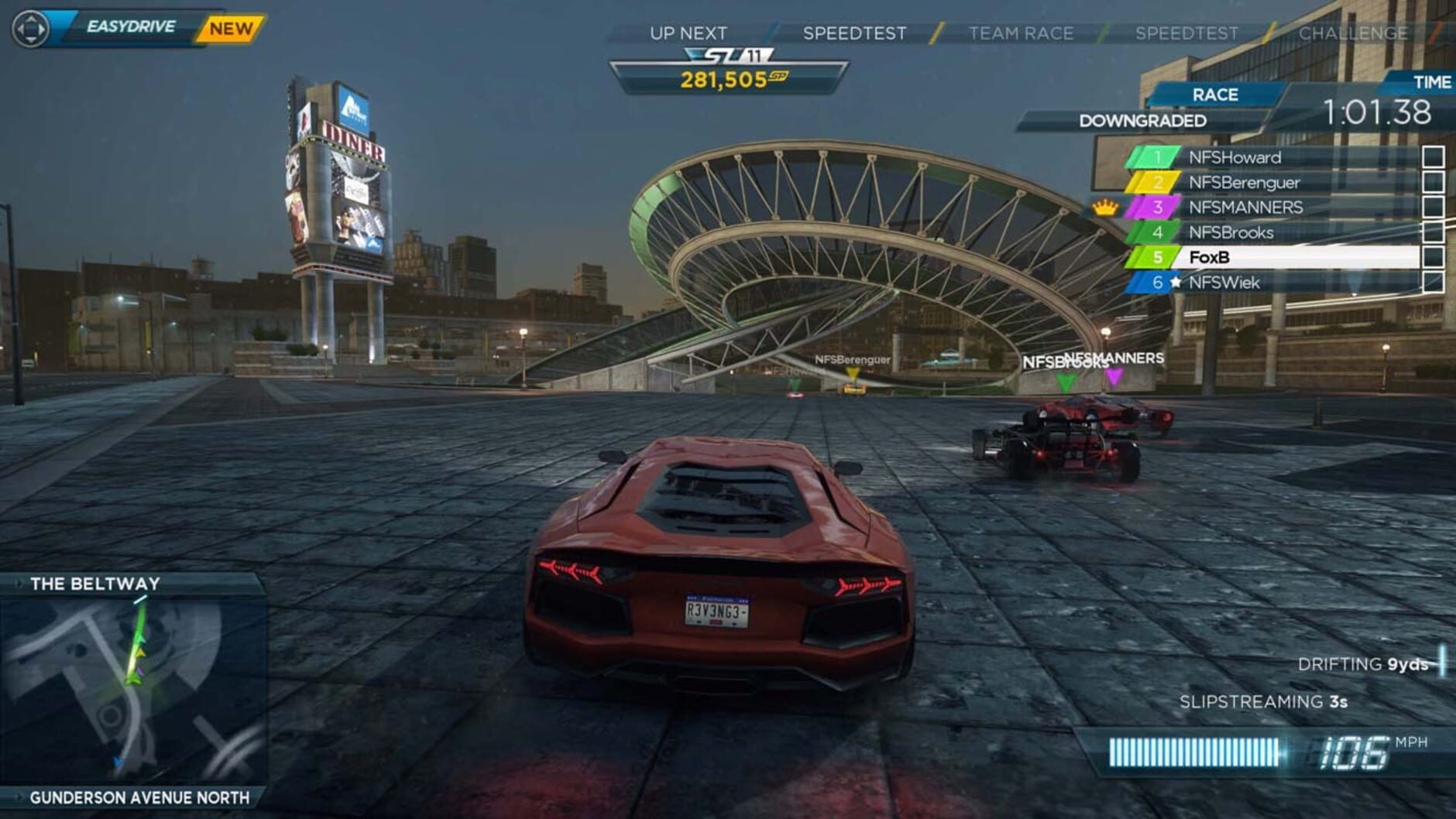 Screenshot for Need for Speed Most Wanted U