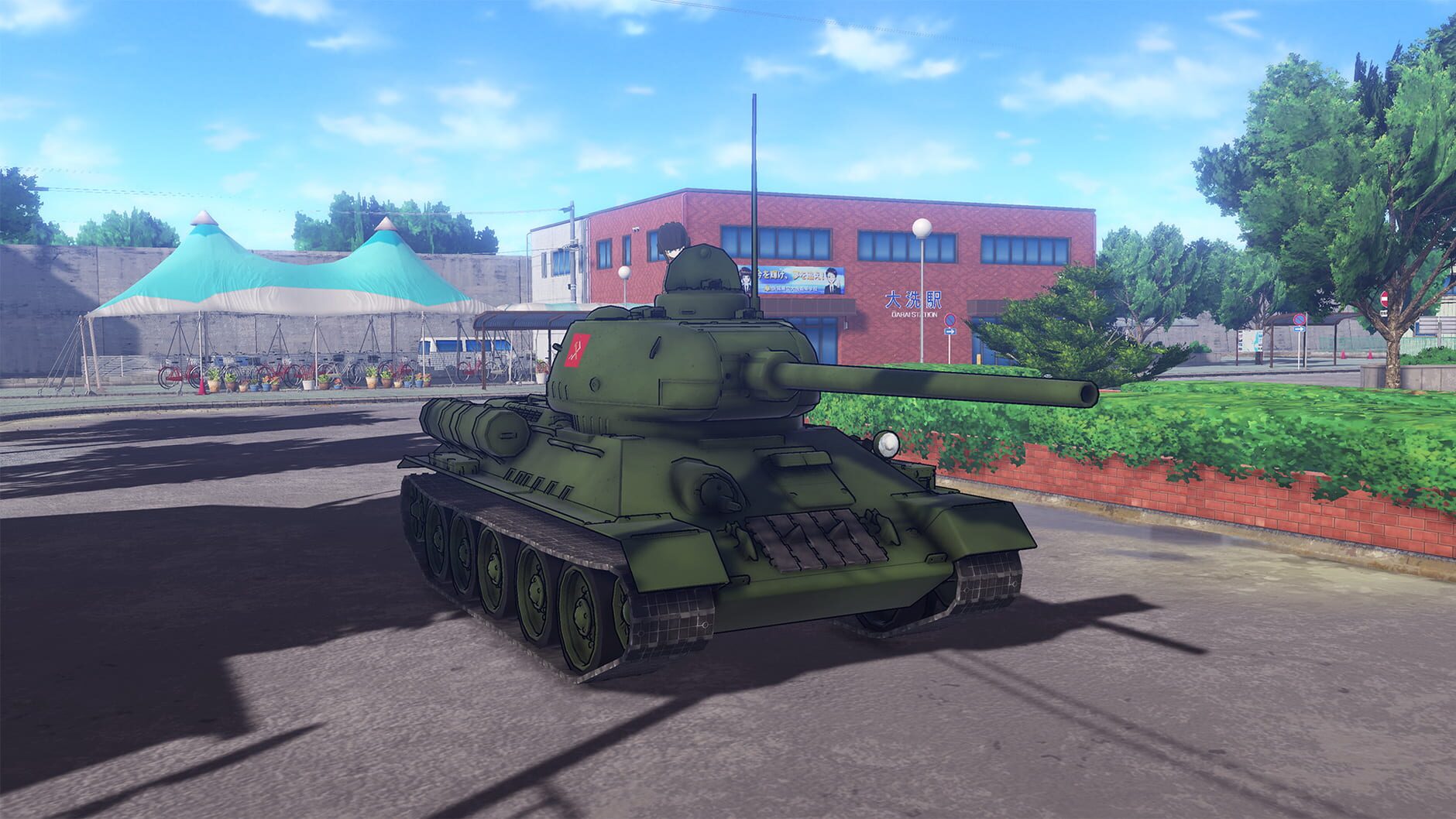 Screenshot for Girls und Panzer: Dream Tank Match