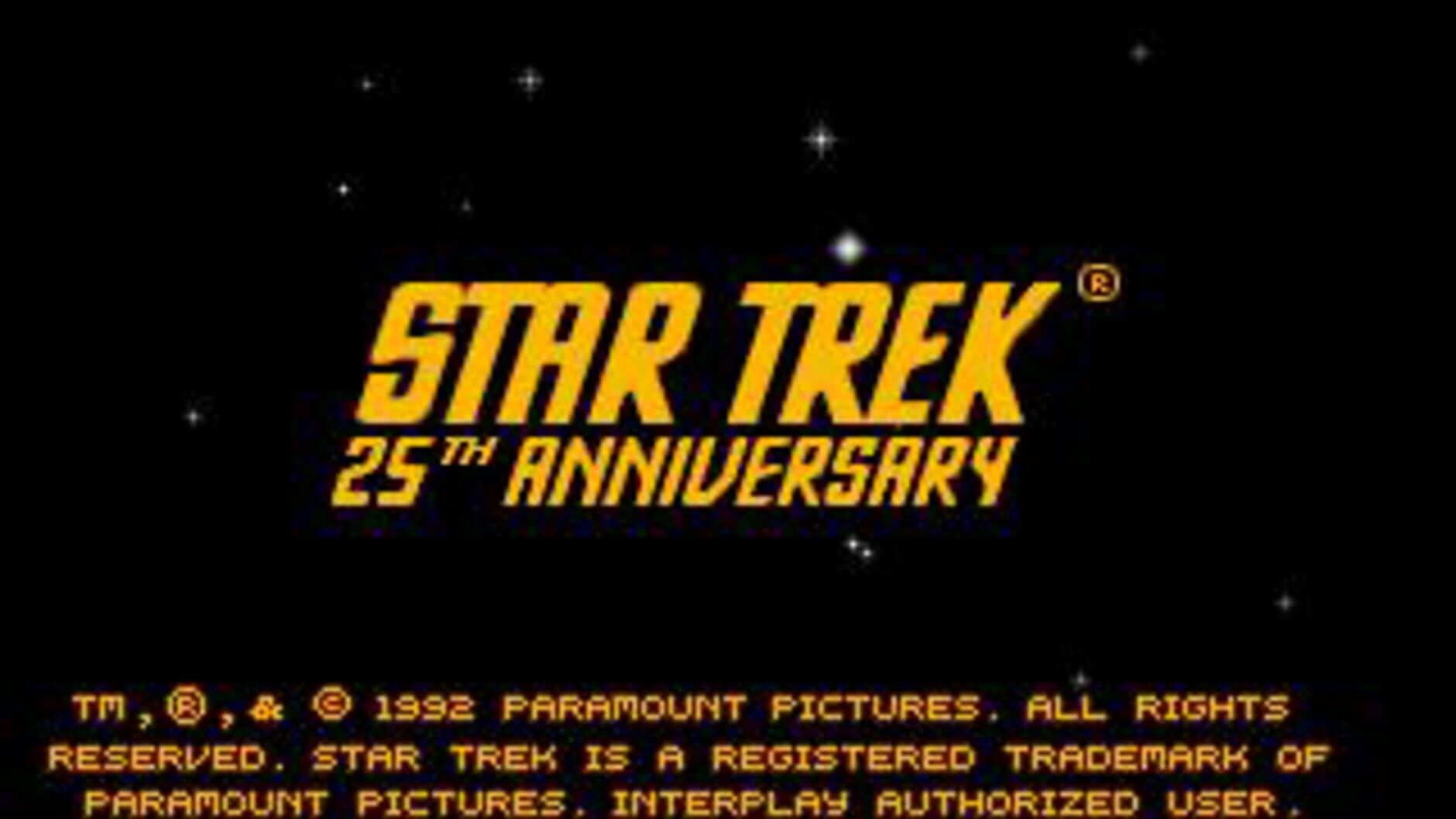 Screenshot for Star Trek: 25th Anniversary