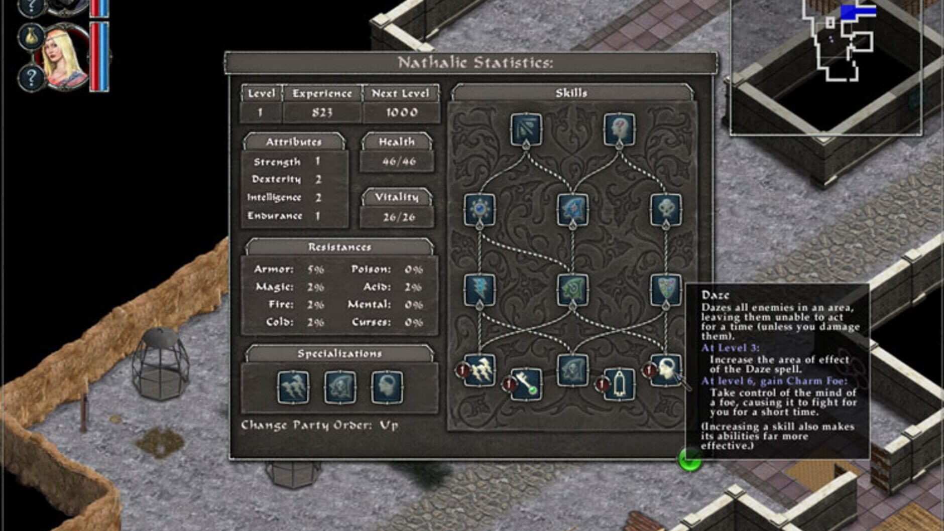 Screenshot for Avadon: The Black Fortress