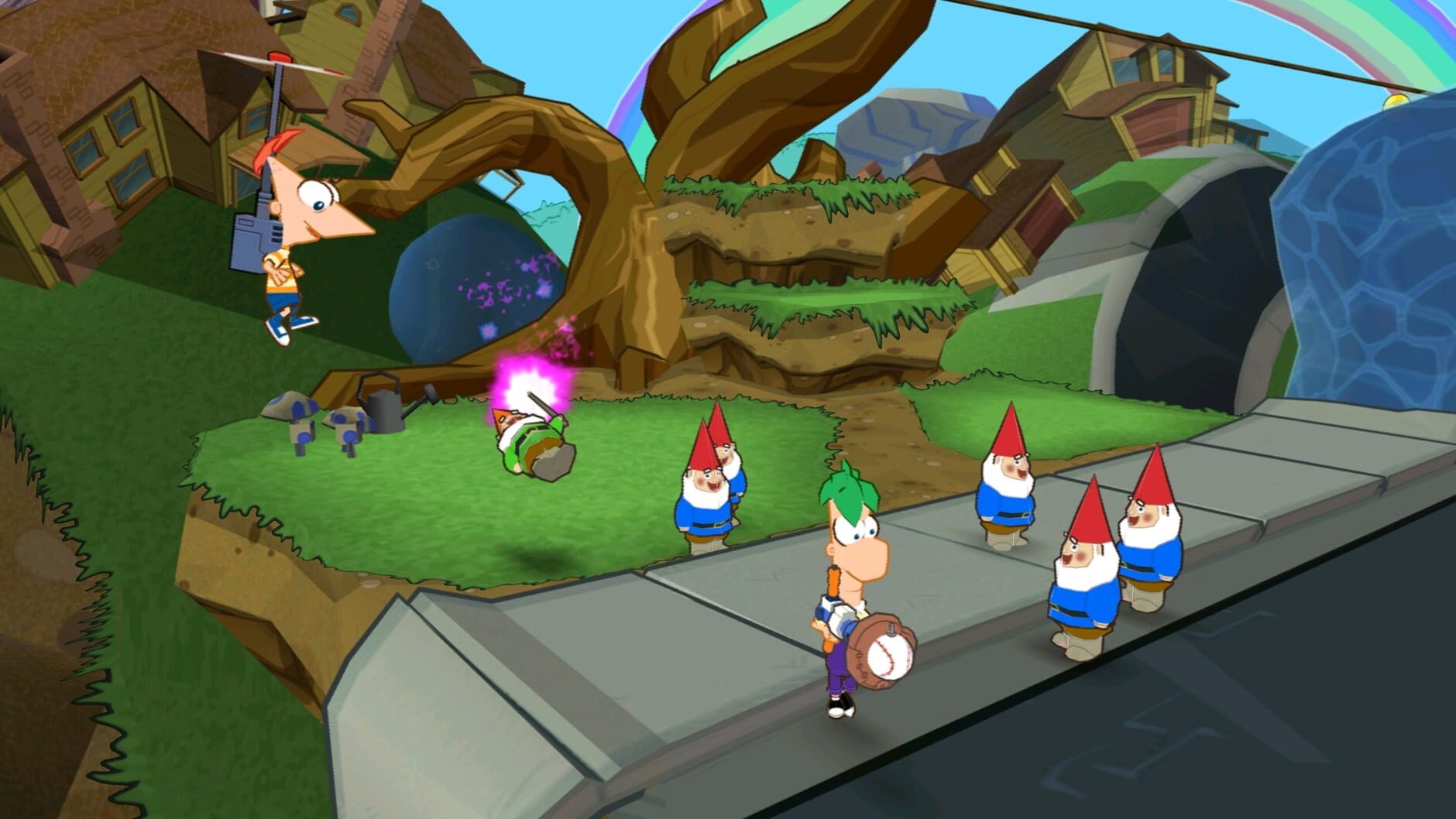 Screenshot for Phineas and Ferb: Across the Second Dimension