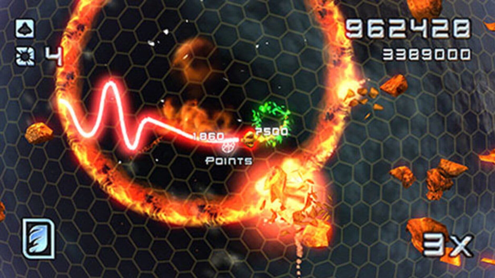 Screenshot for Super Stardust Portable