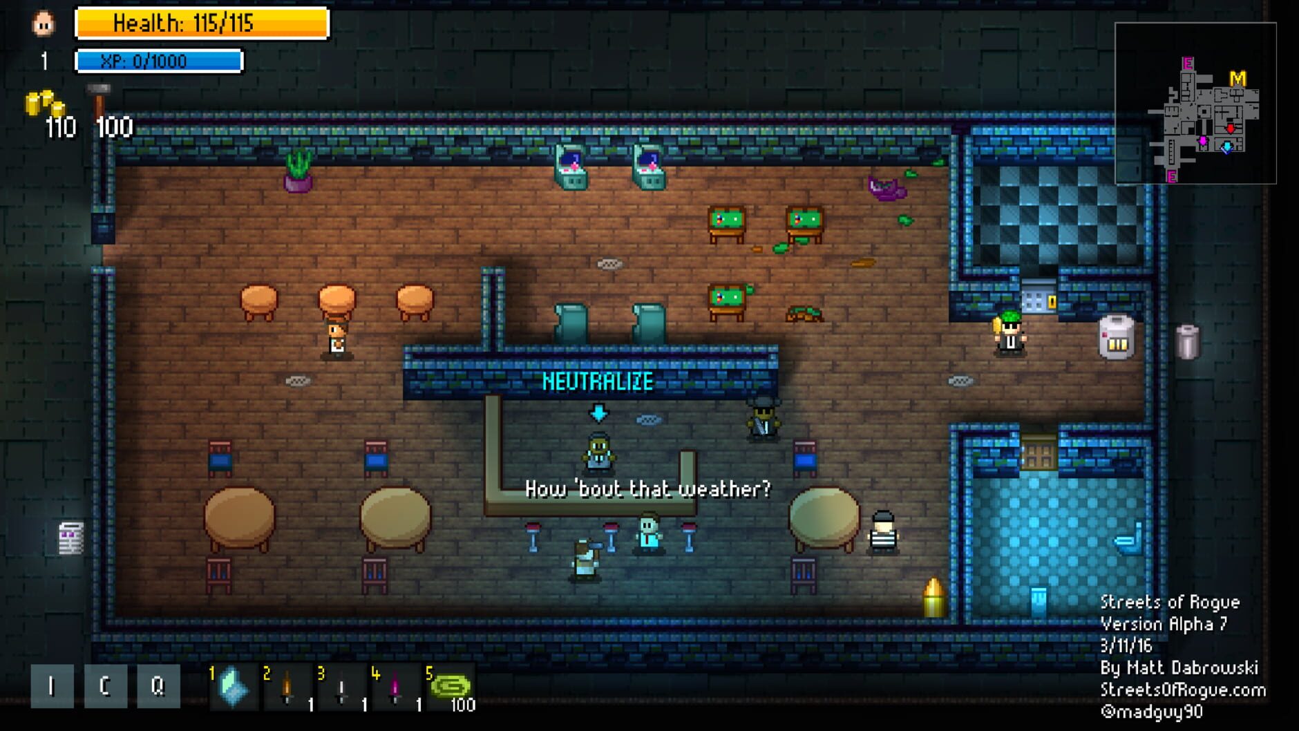 Screenshot for Streets of Rogue