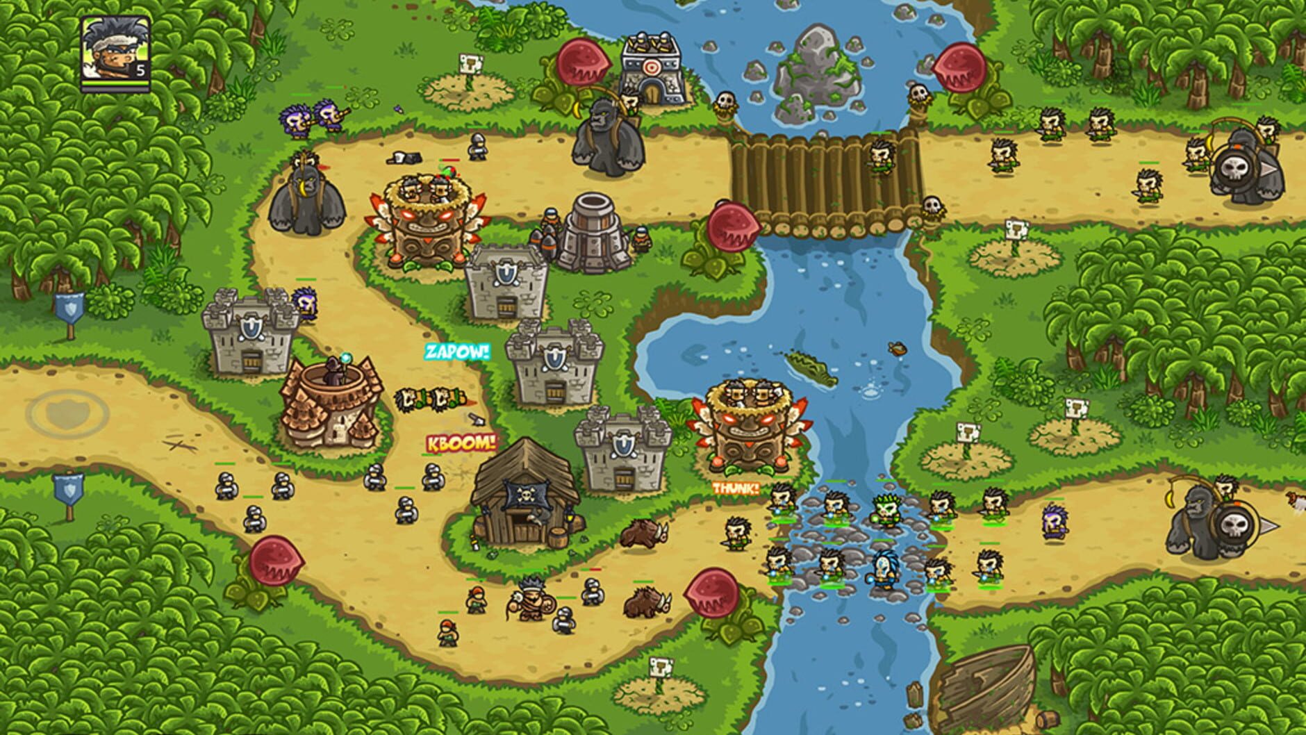 Screenshot for Kingdom Rush Frontiers