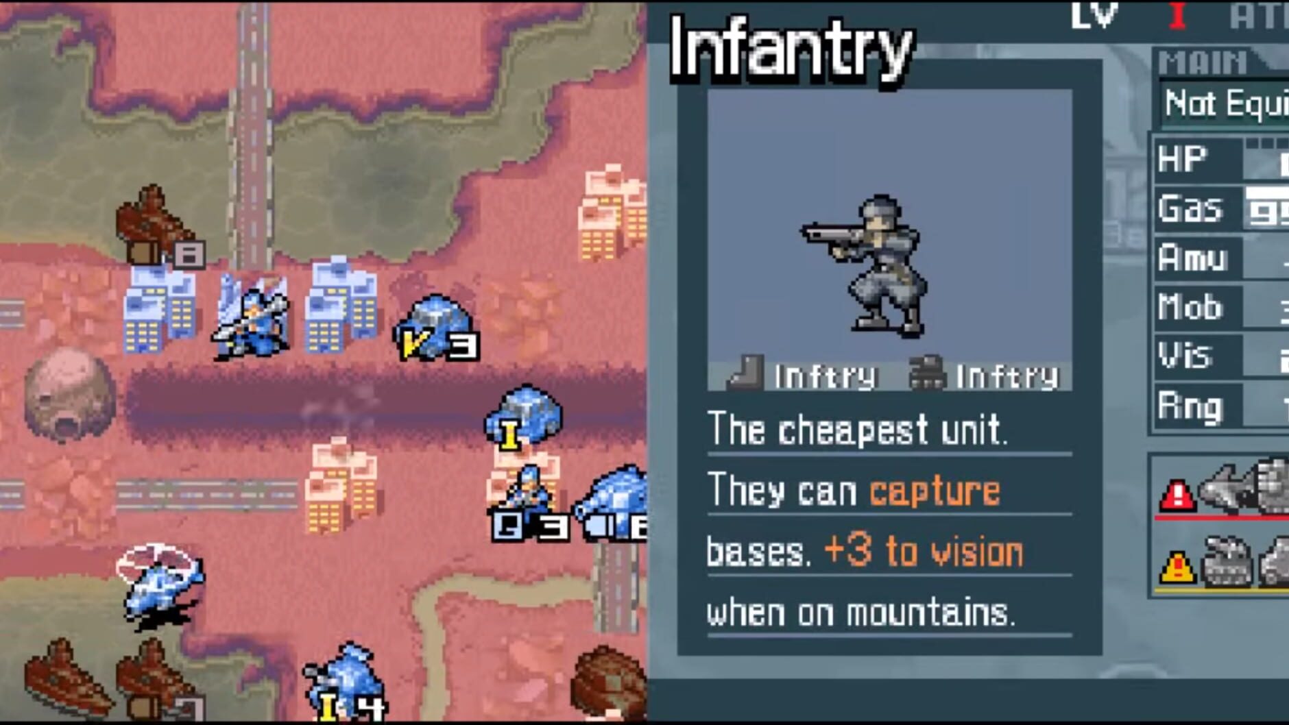 Screenshot for Advance Wars: Days of Ruin