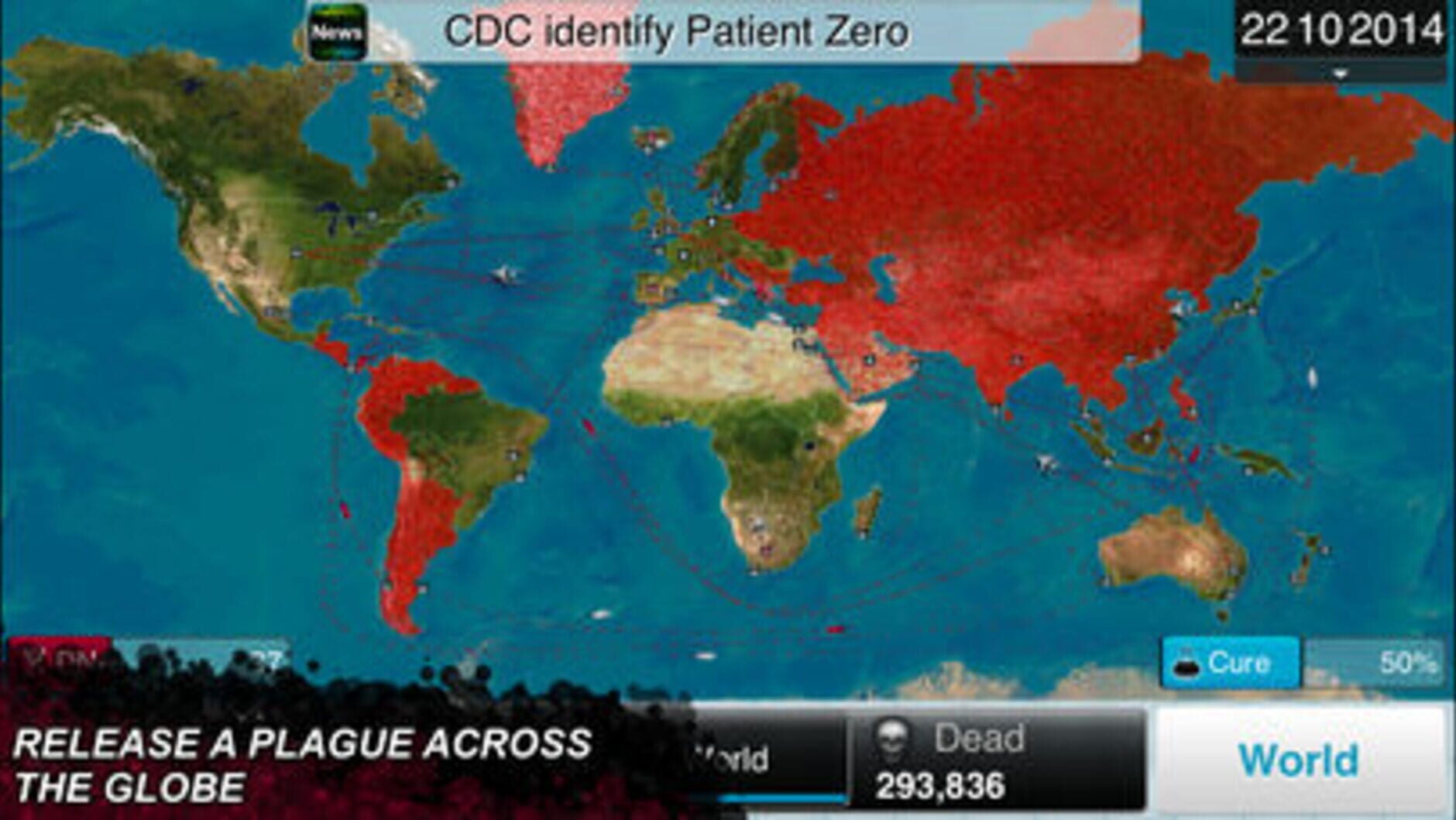 Screenshot for Plague Inc.