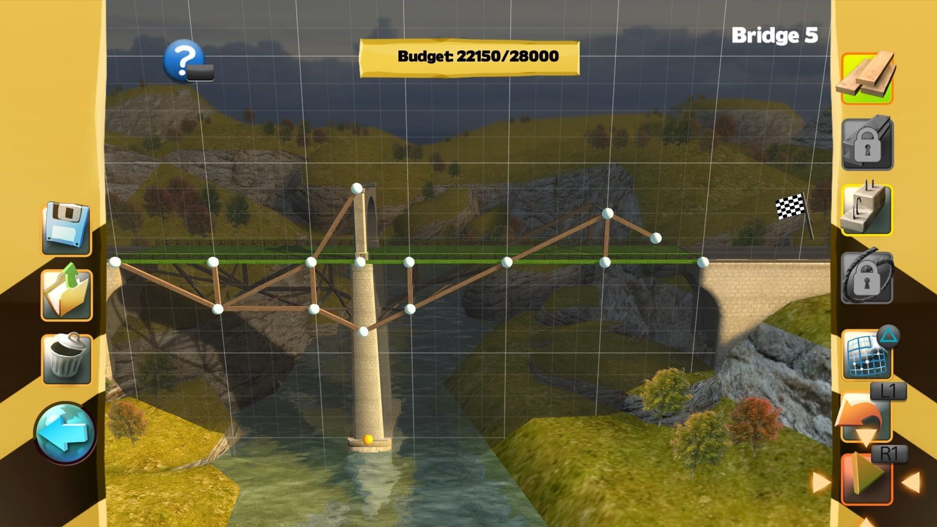 Screenshot for Bridge Constructor