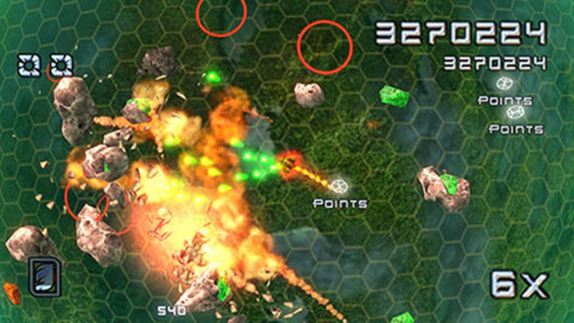 Screenshot for Super Stardust Portable