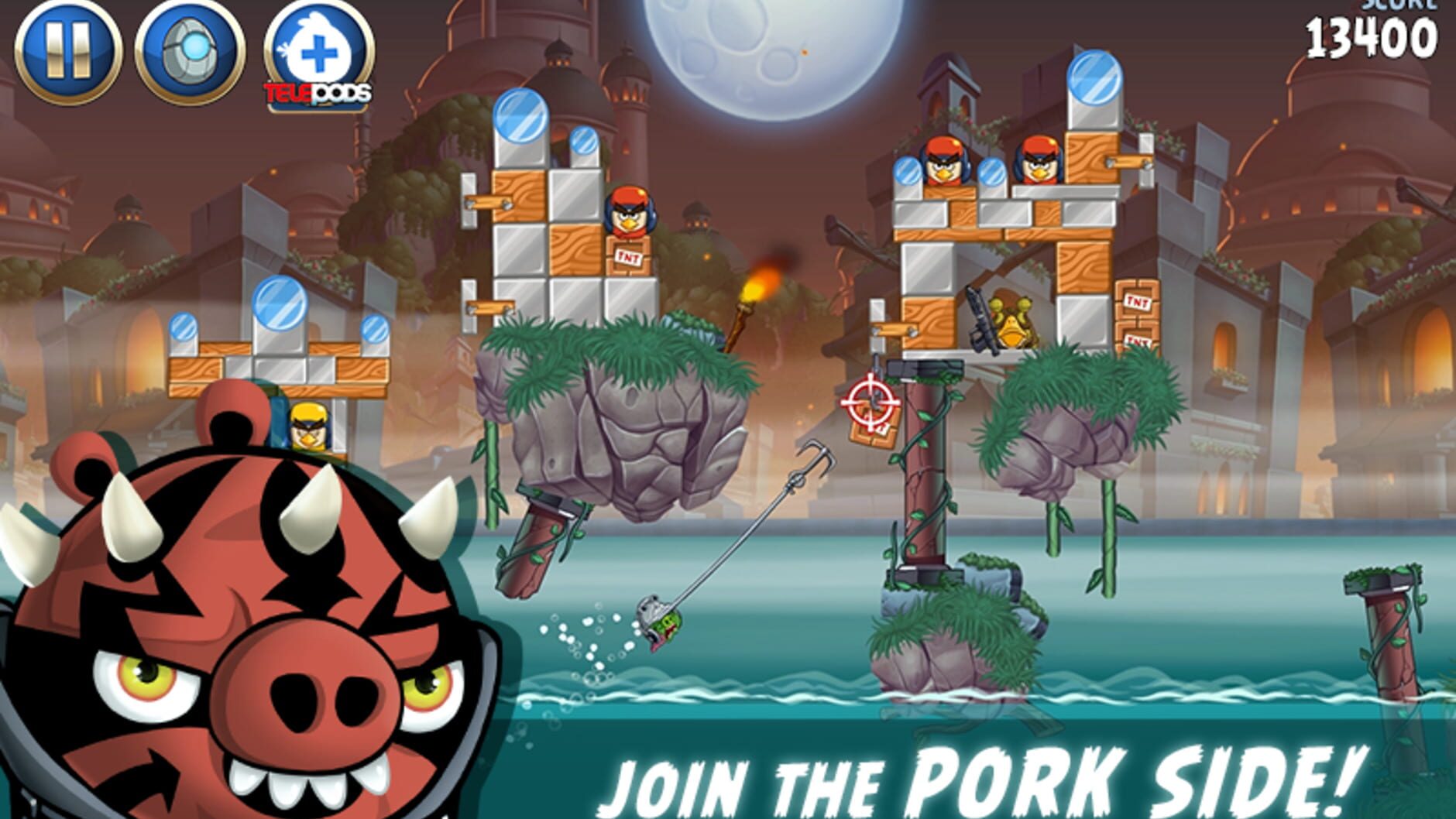 Screenshot for Angry Birds Star Wars II