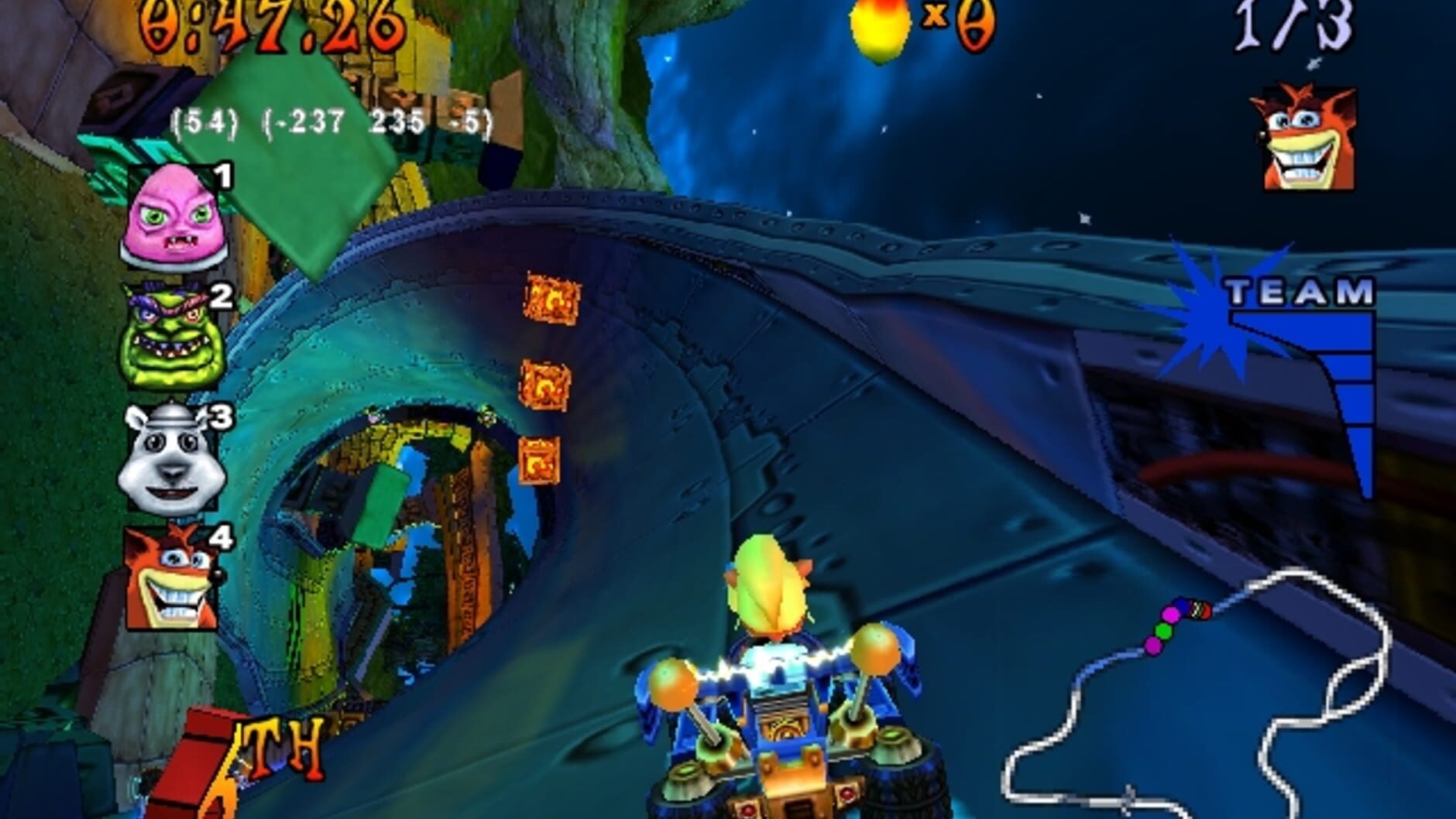 Screenshot for Crash Nitro Kart