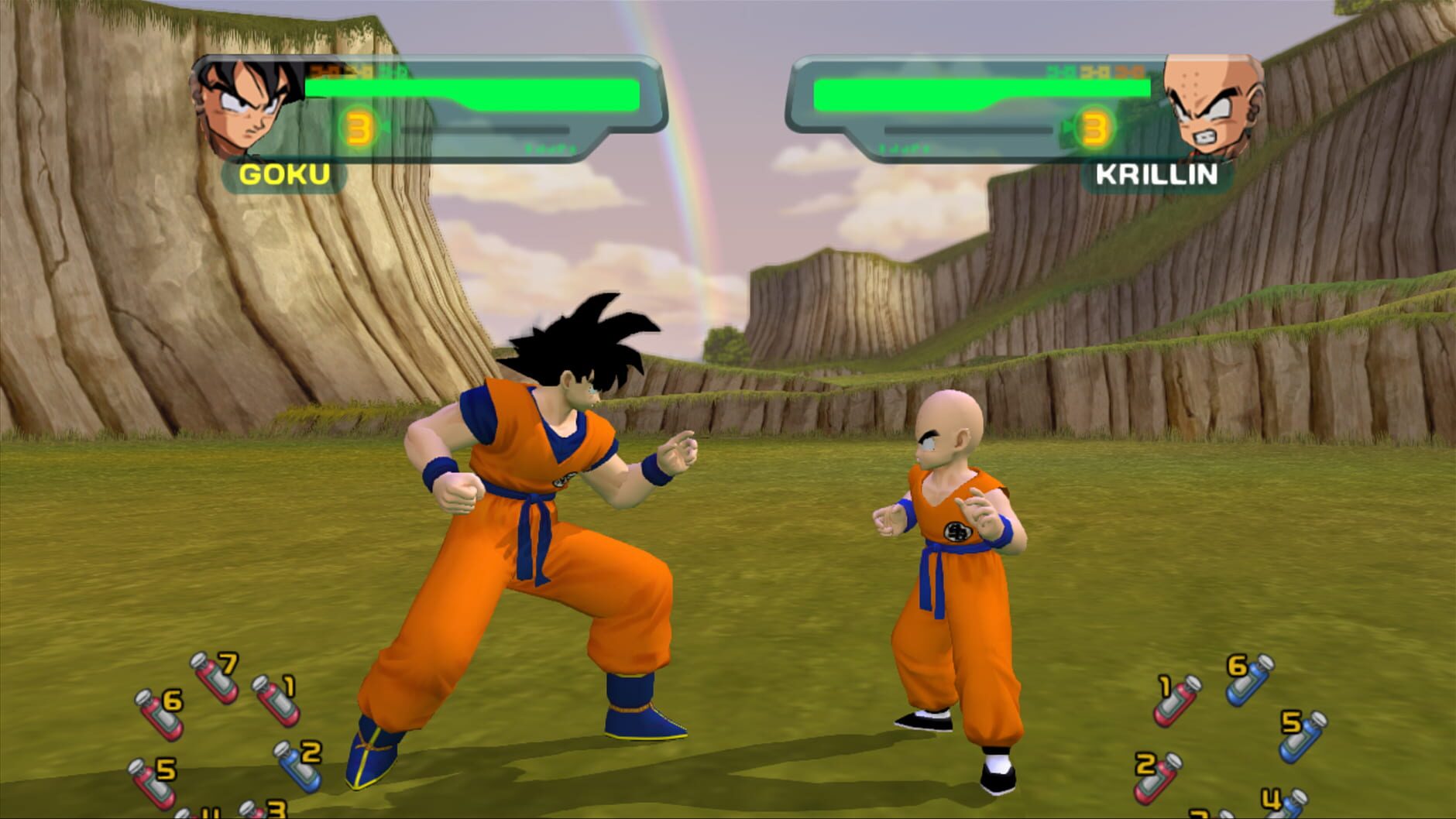 Screenshot for Dragon Ball Z: Budokai HD Collection