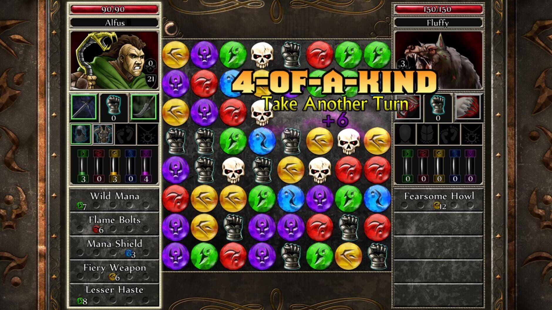 Screenshot for Puzzle Quest 2