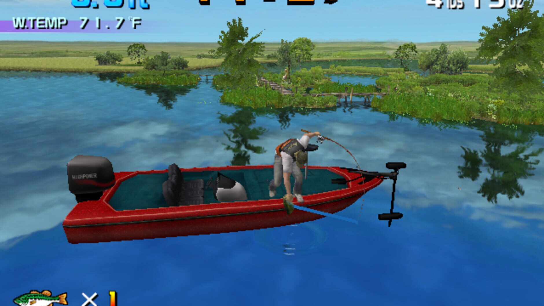 Screenshot for Sega Bass Fishing