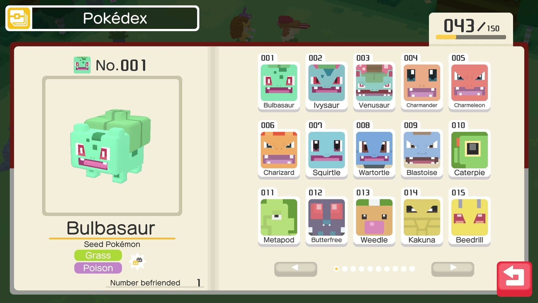 Screenshot for Pokémon Quest