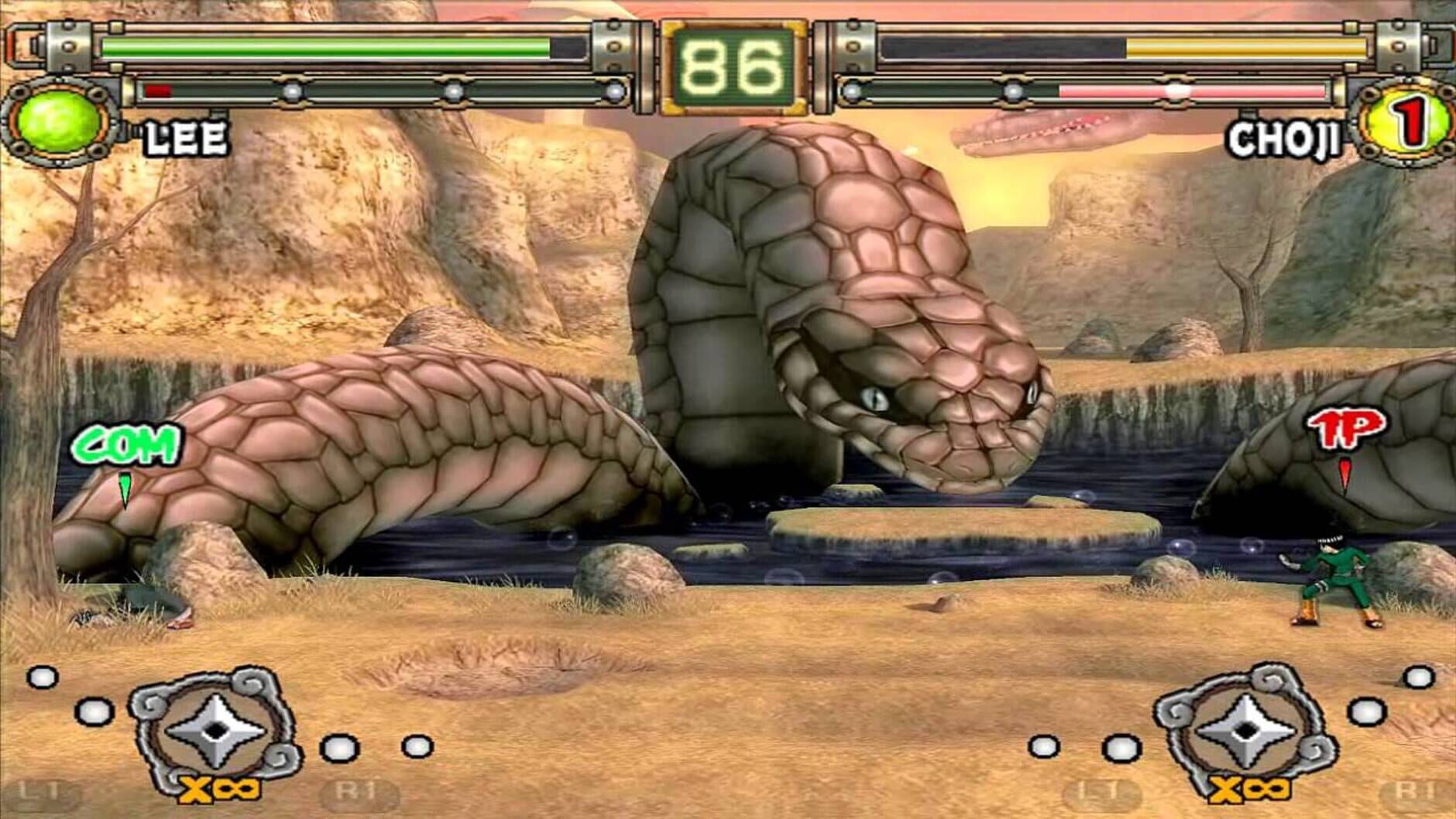 Screenshot for Naruto: Ultimate Ninja 2