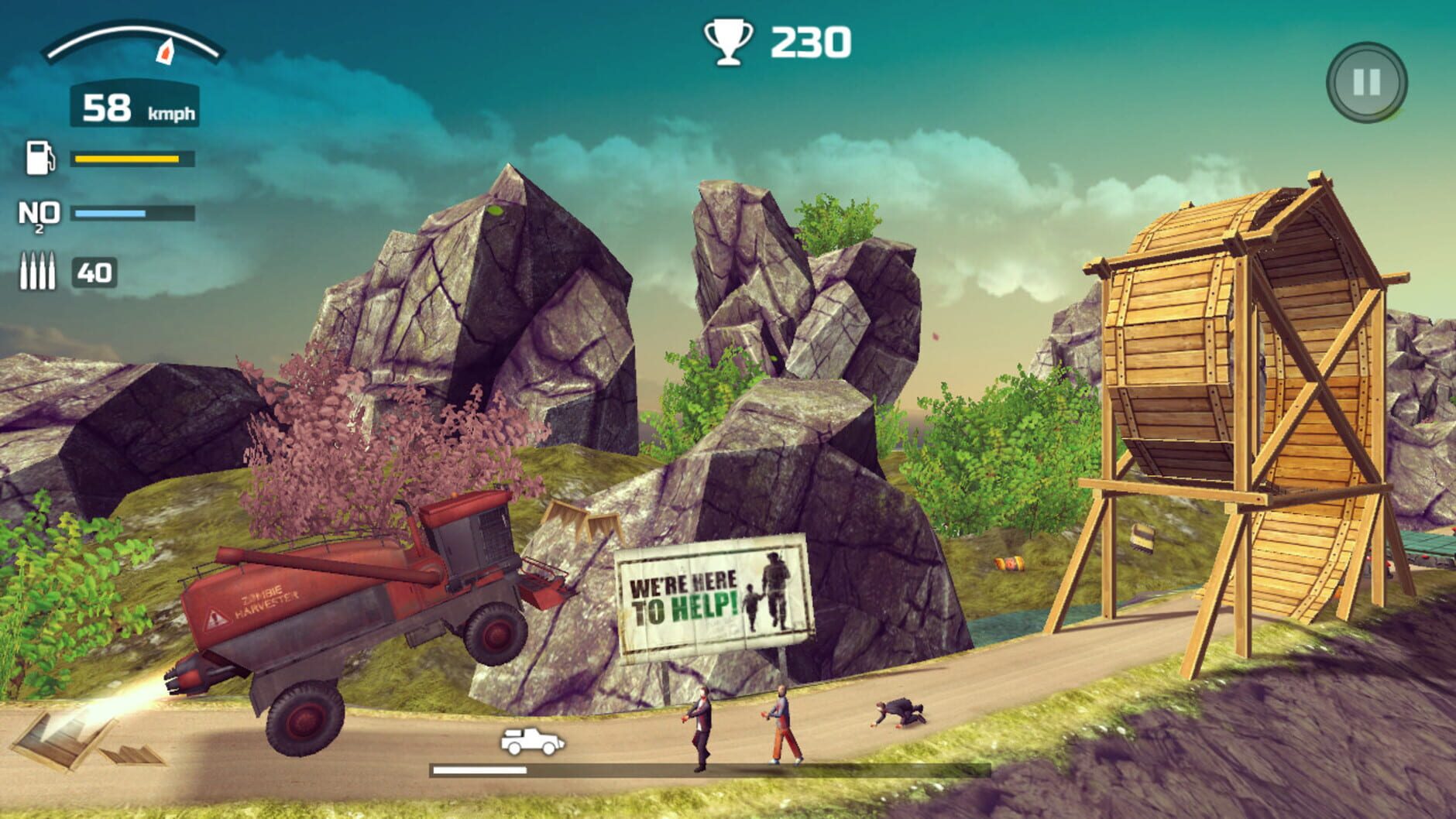 Screenshot for Zombie Derby 2