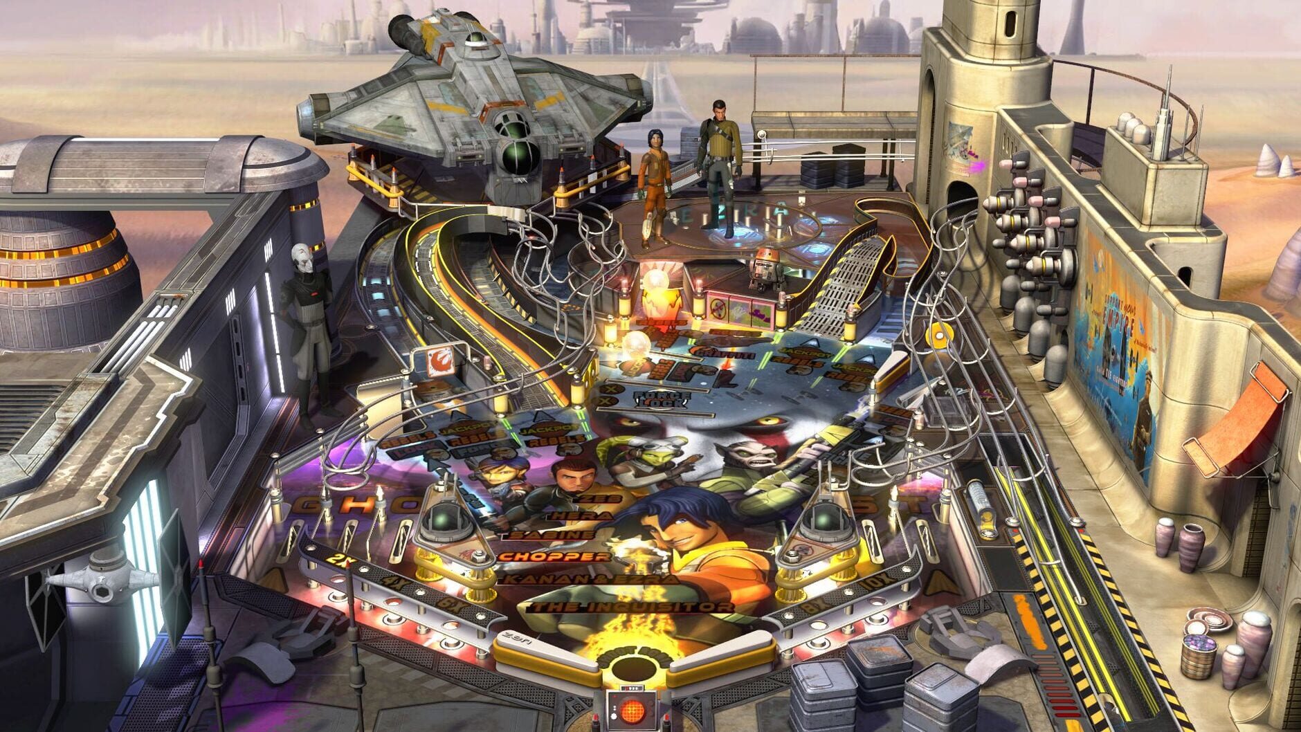 Screenshot for Pinball FX3: Star Wars Pinball - Unsung Heroes