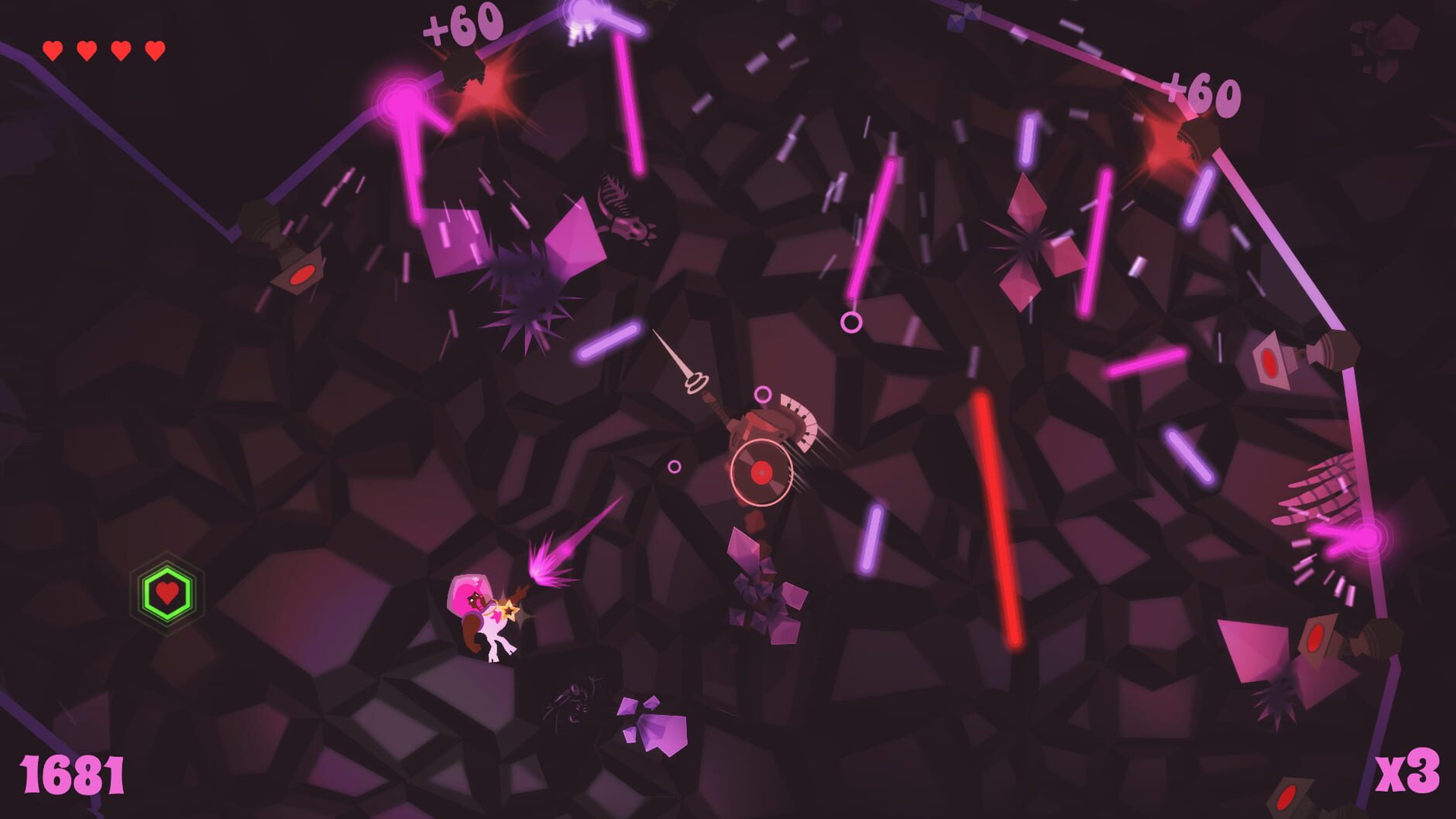 Screenshot for Laser Disco Defenders