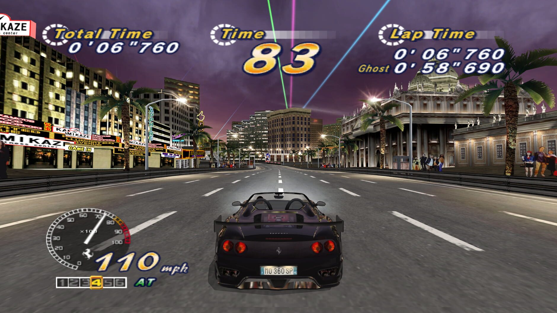 Screenshot for OutRun 2006: Coast 2 Coast