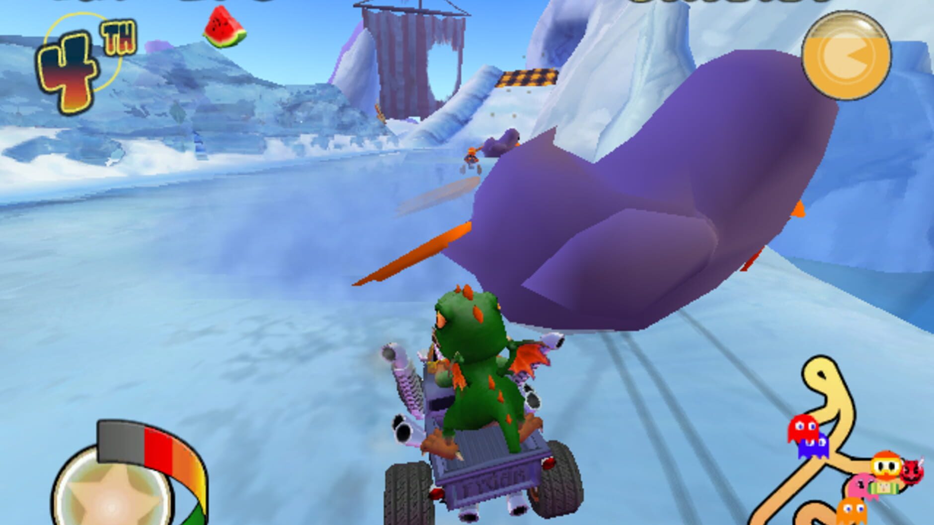 Screenshot for Pac-Man World Rally