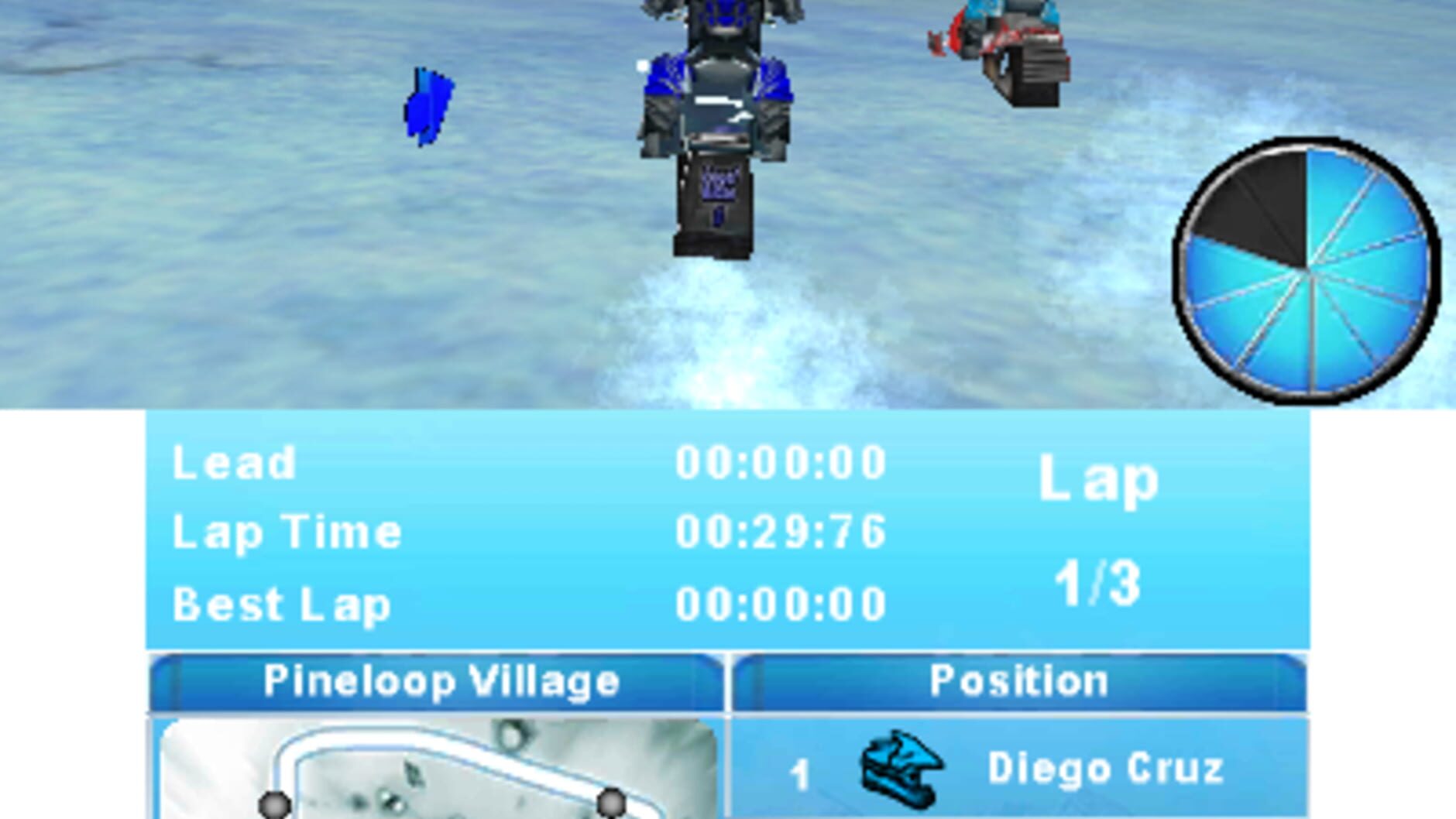 Screenshot for Snow Moto Racing 3D
