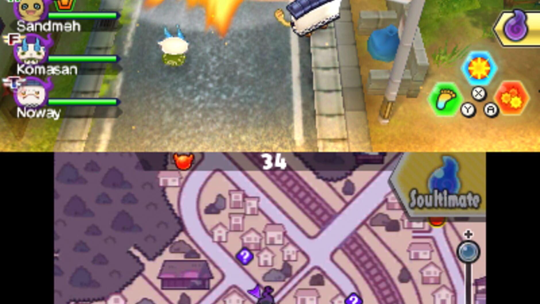 Screenshot for Yo-kai Watch Blasters: Red Cat Corps