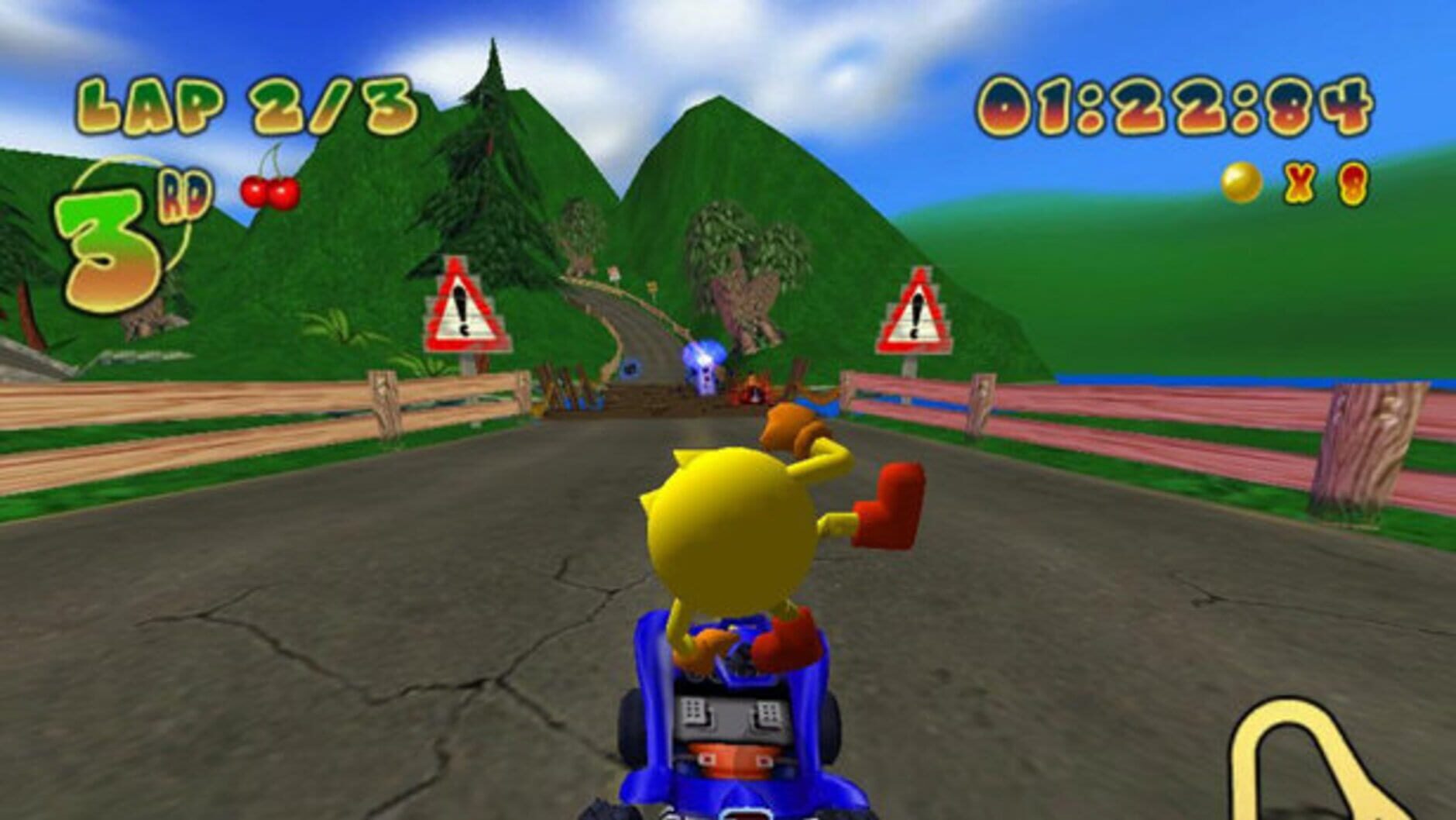 Screenshot for Pac-Man World Rally
