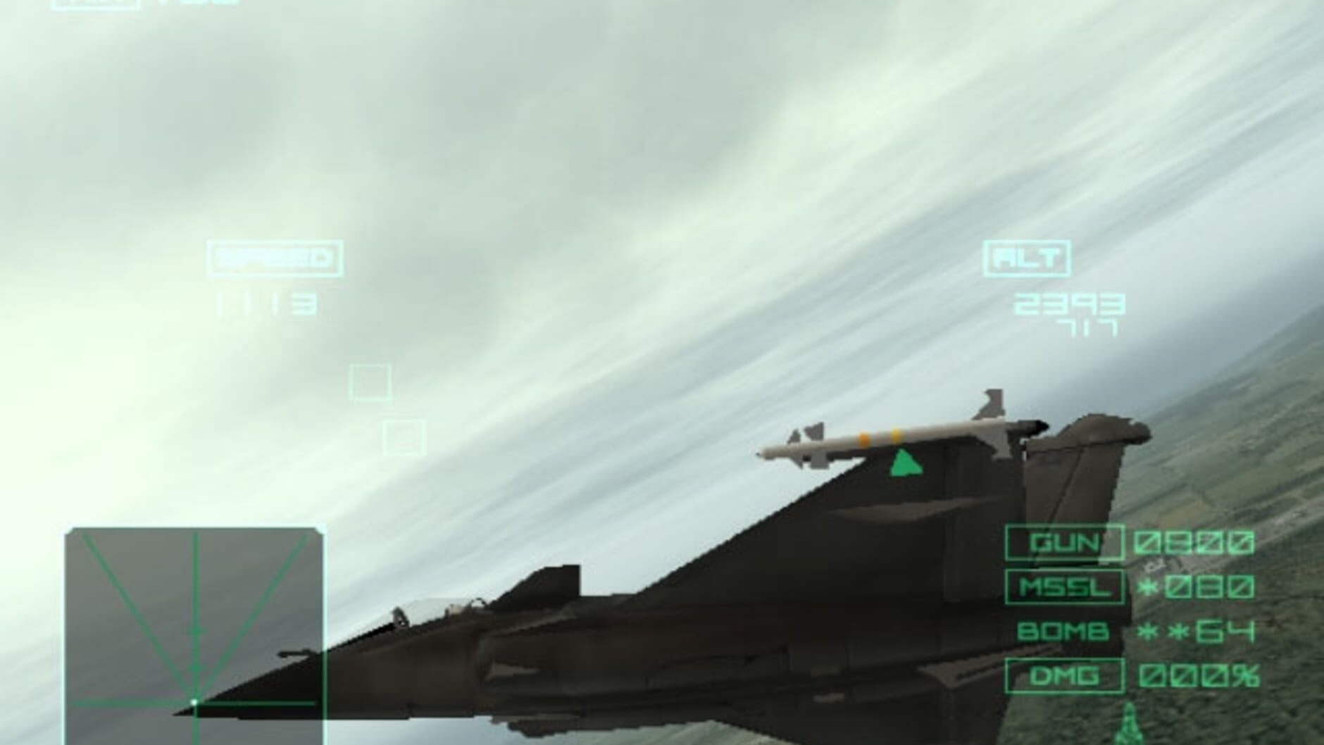 Screenshot for Ace Combat 04: Shattered Skies