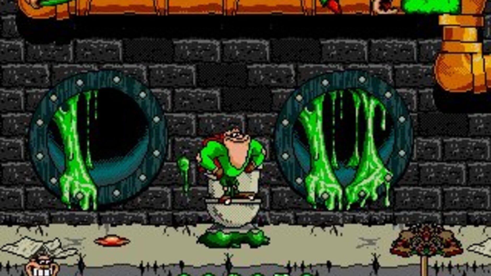 Screenshot for Boogerman: A Pick and Flick Adventure