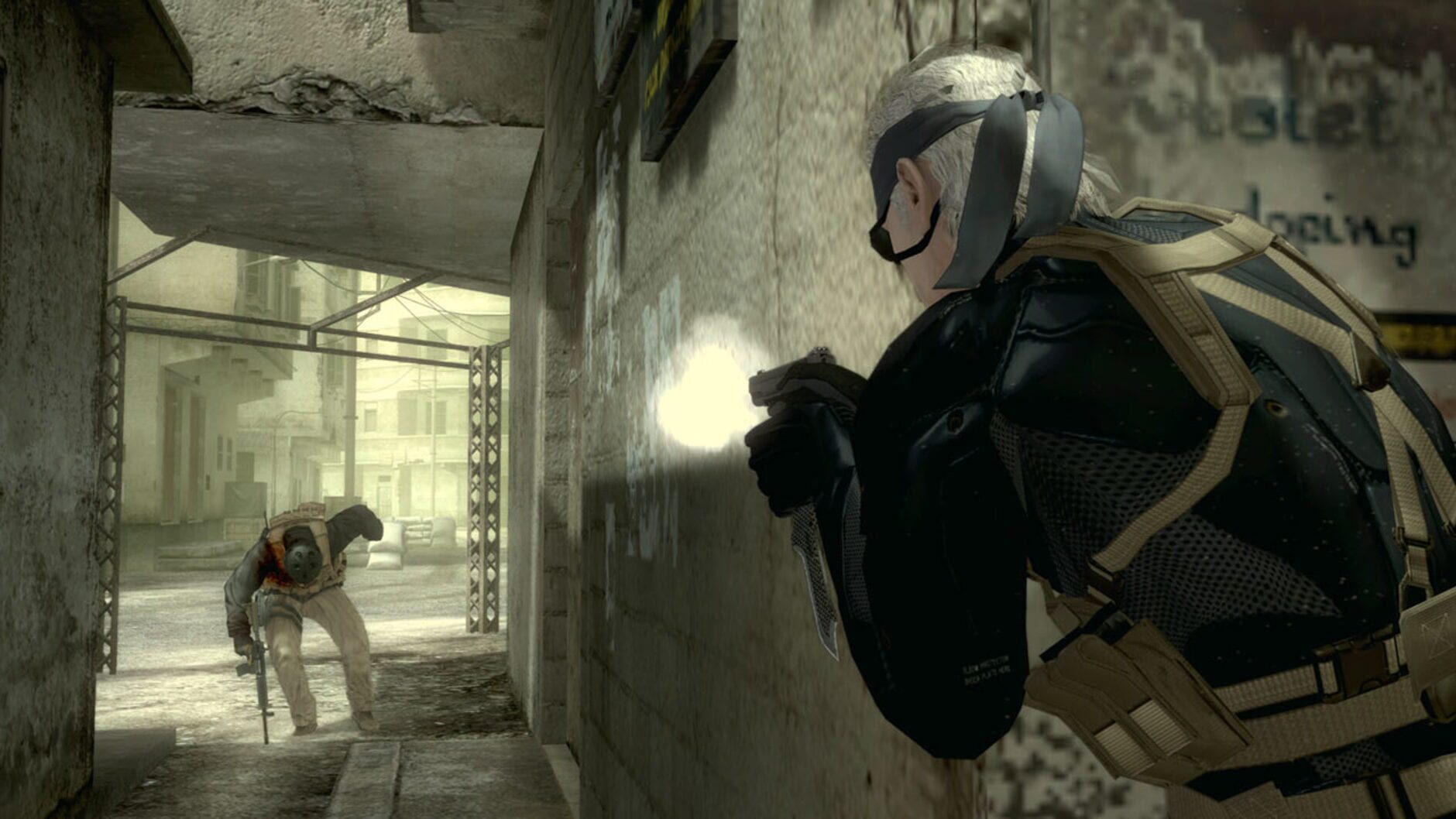Screenshot for Metal Gear Solid 4: 25th Anniversary Edition