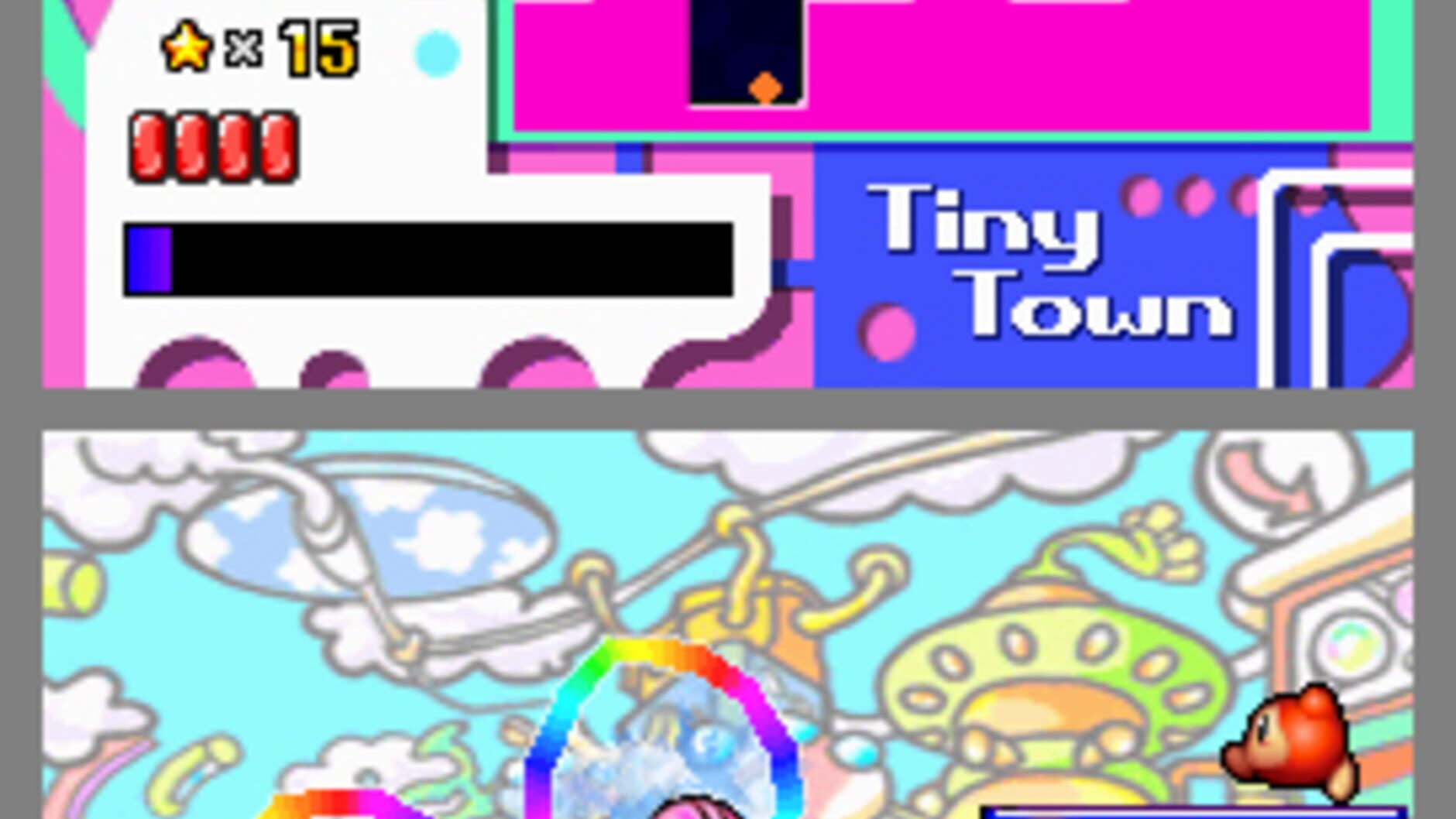 Screenshot for Kirby: Canvas Curse