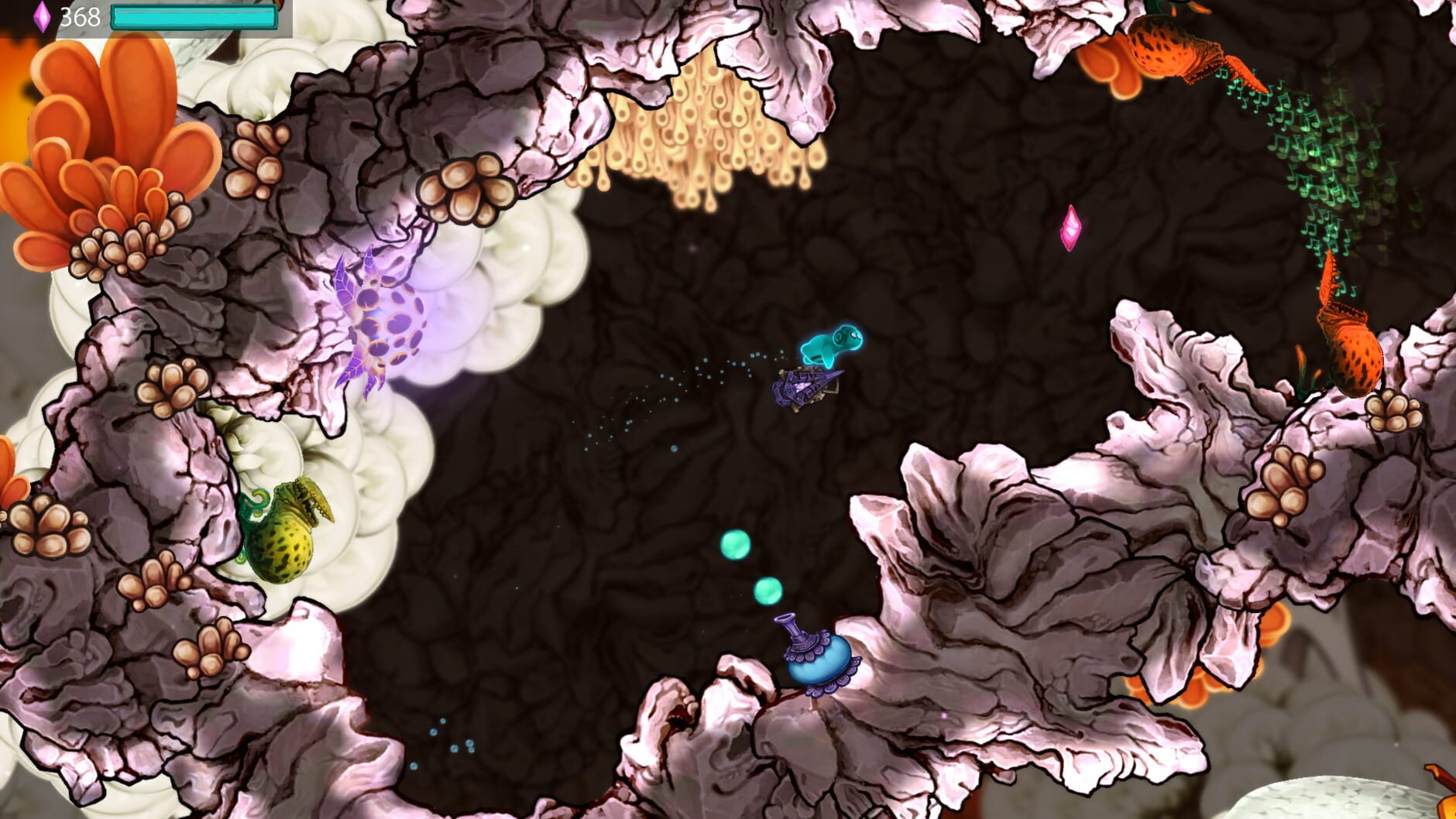 Screenshot for Beatbuddy: Tale of the Guardians