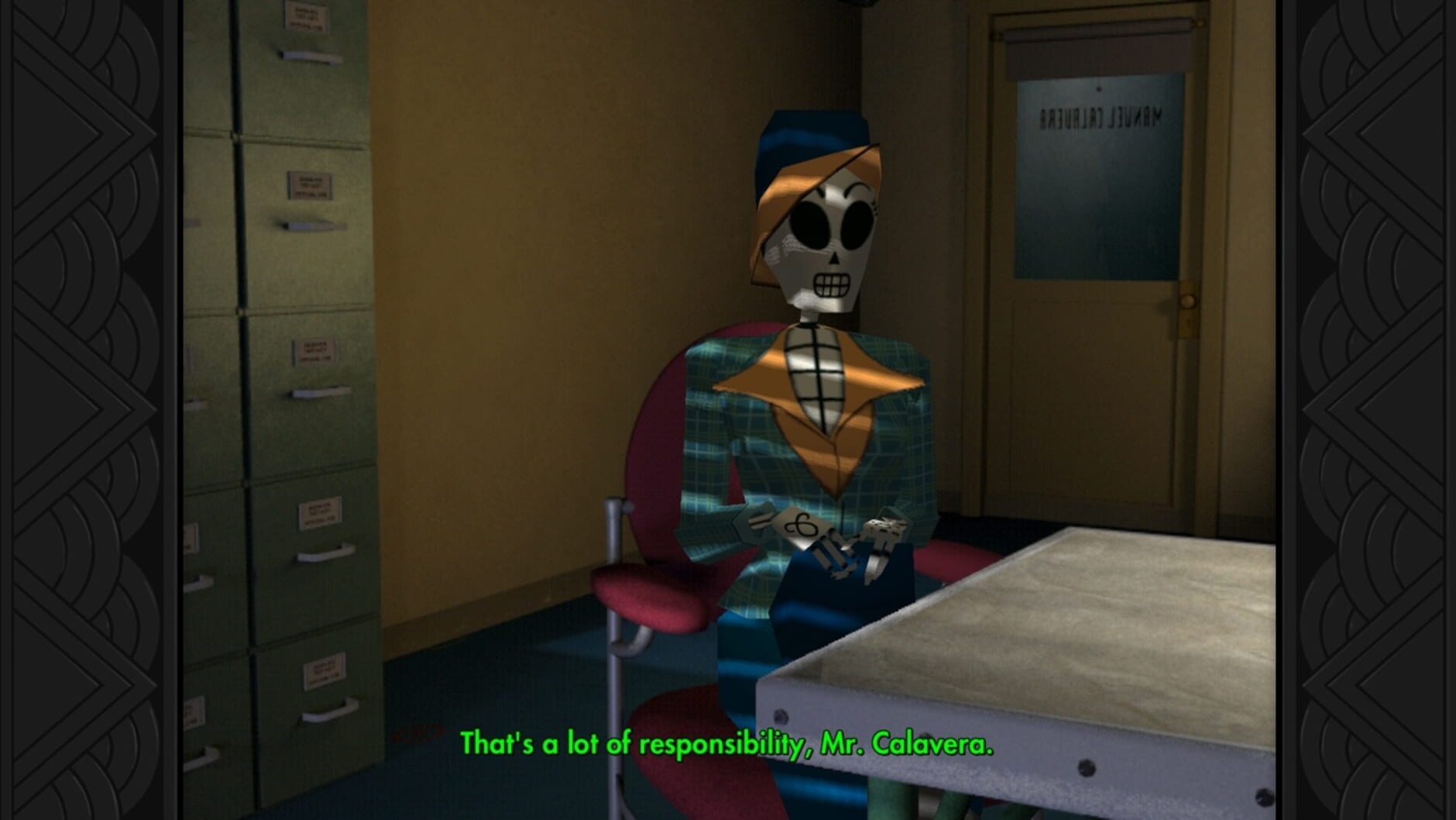 Screenshot for Grim Fandango Remastered