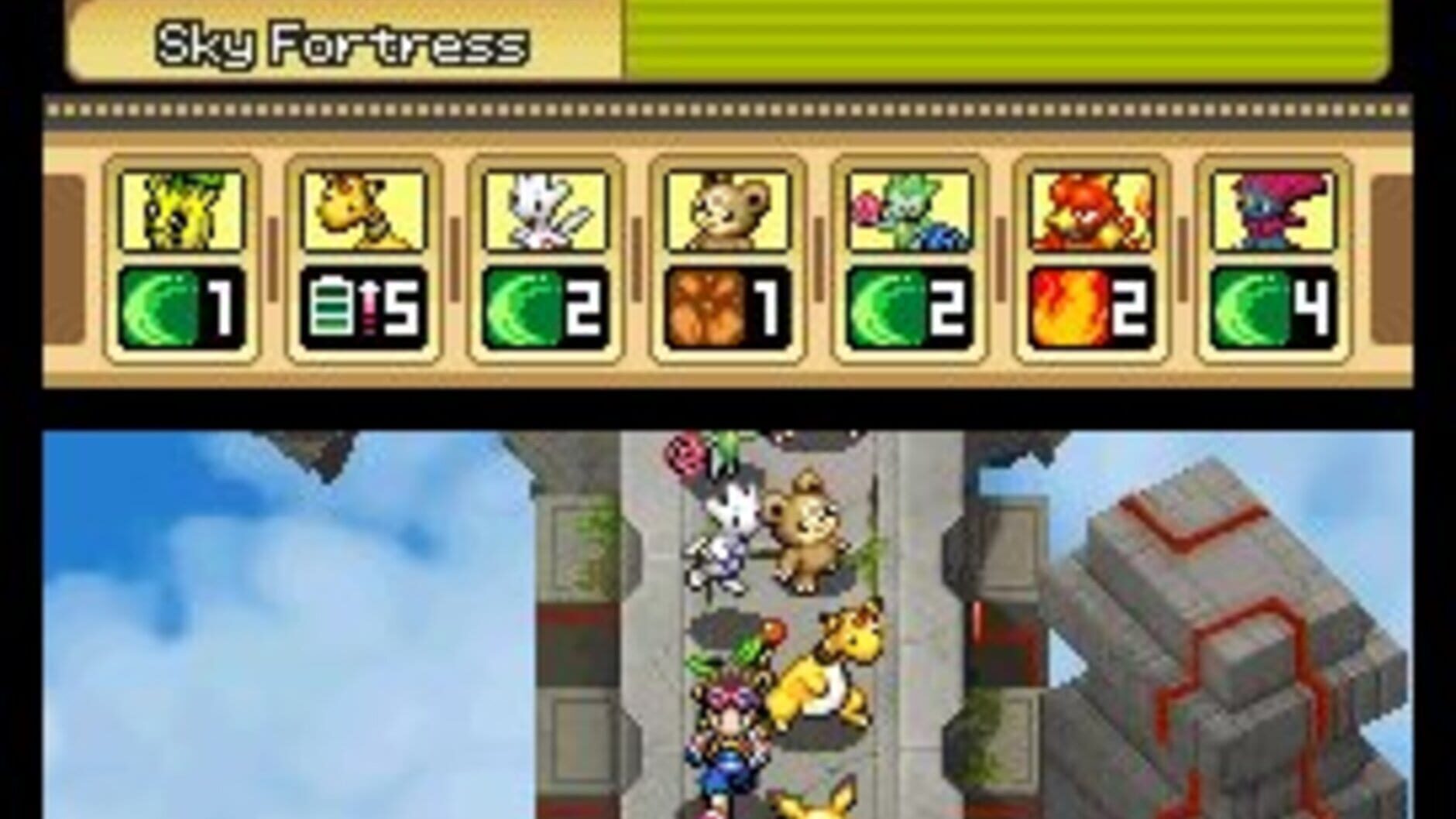 Screenshot for Pokémon Ranger: Guardian Signs
