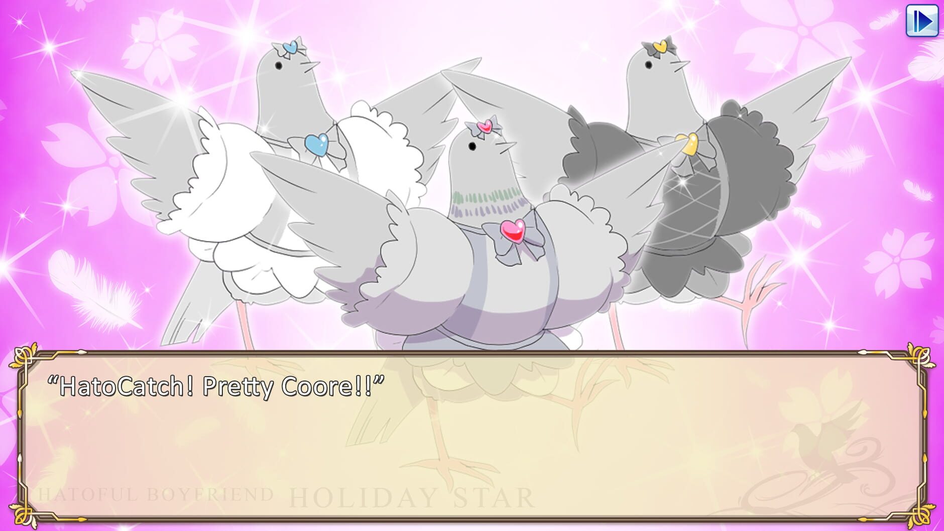 Screenshot for Hatoful Boyfriend: Holiday Star