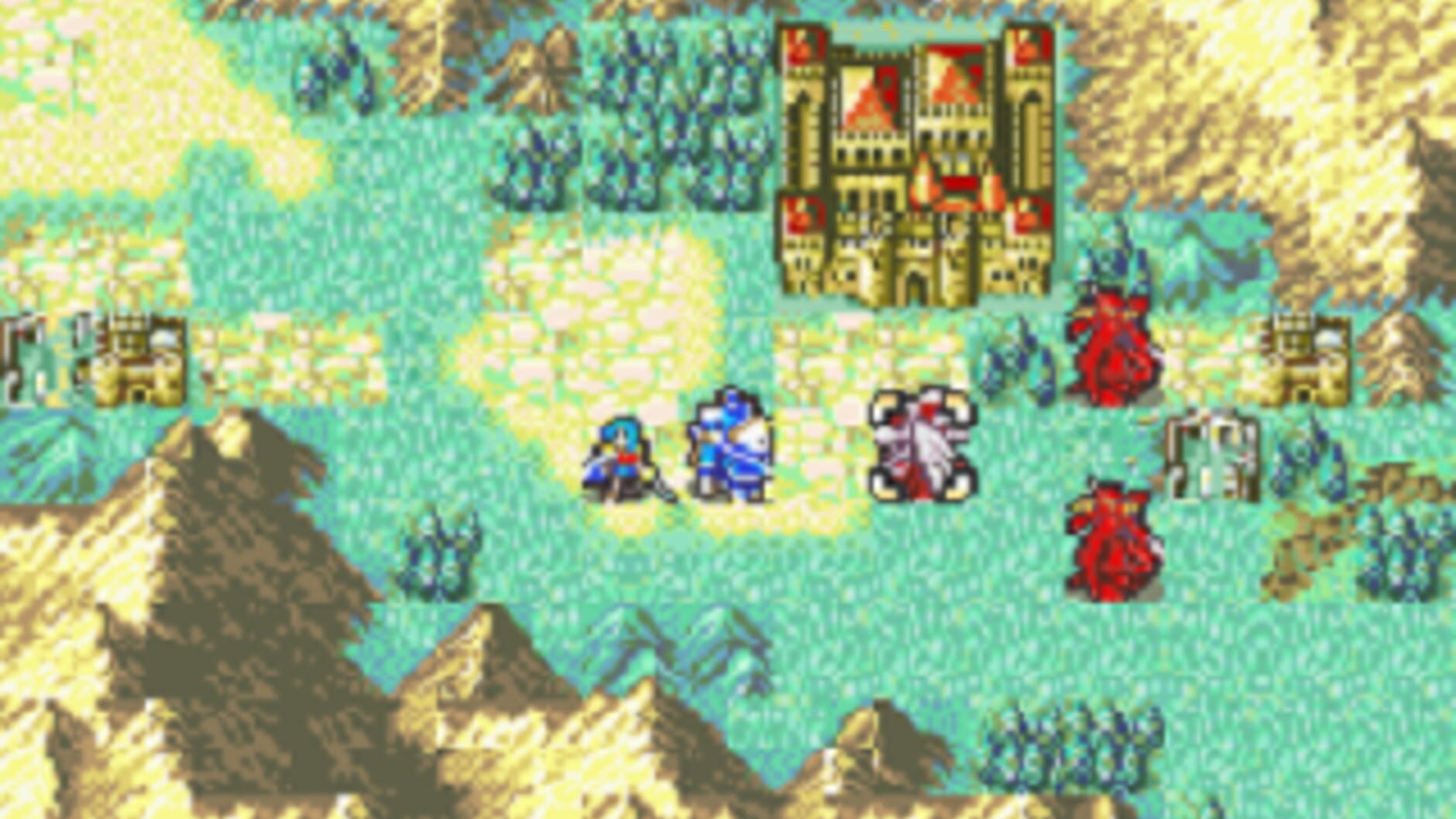 Screenshot for Fire Emblem: The Sacred Stones