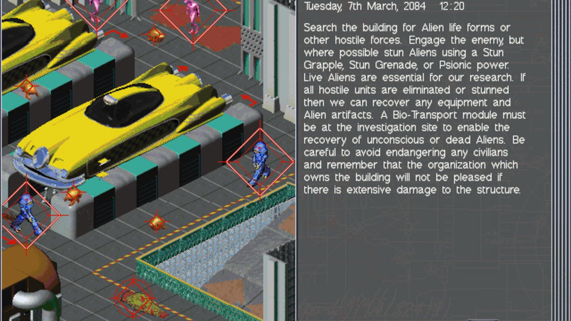 Screenshot for X-COM: Apocalypse