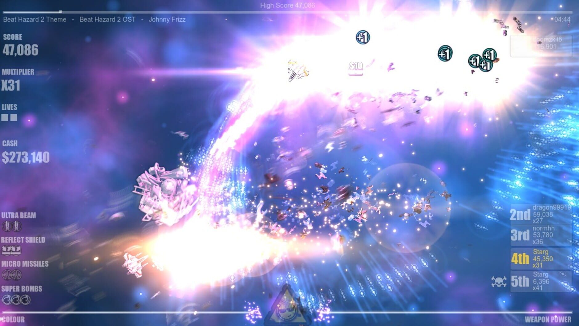 Screenshot for Beat Hazard 2