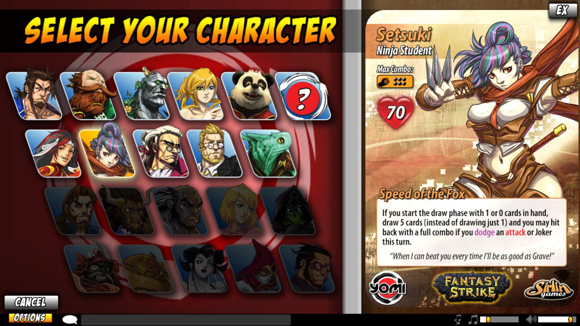 Screenshot for Yomi