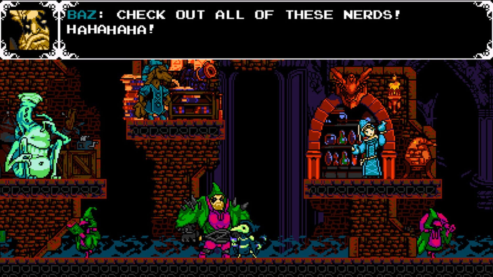 Screenshot for Shovel Knight: Plague of Shadows