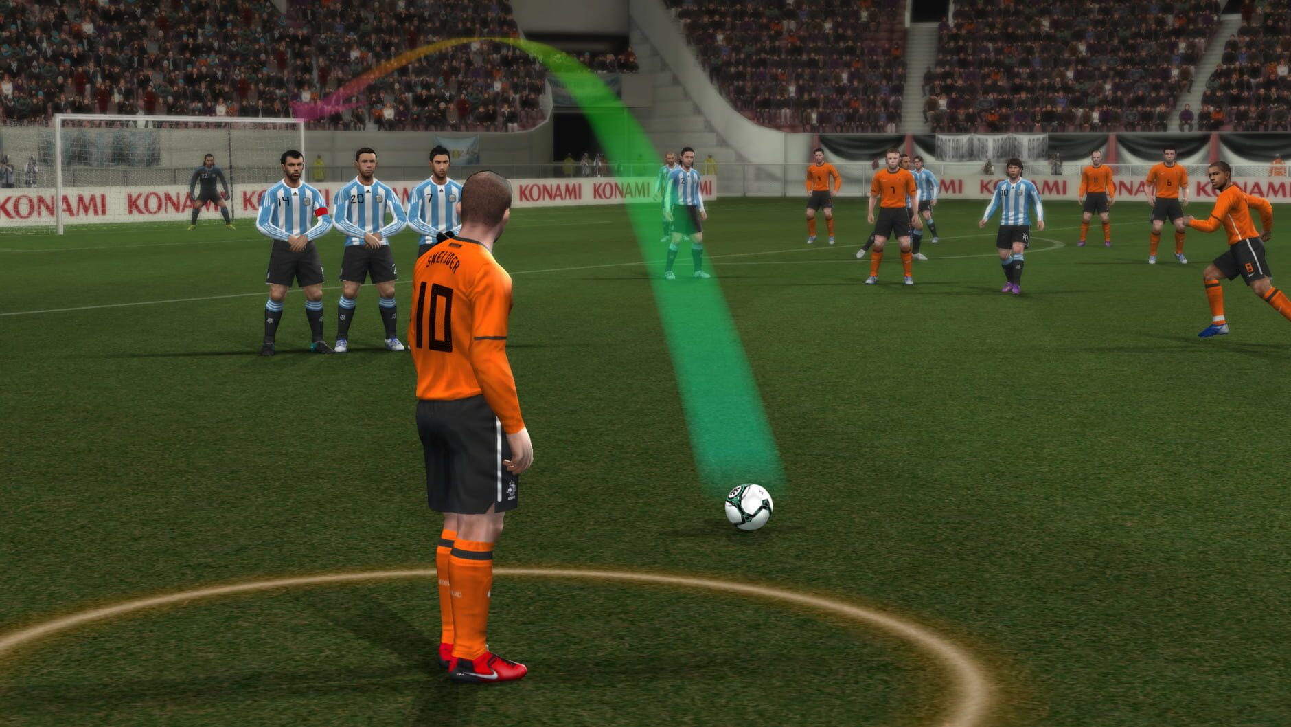 Screenshot for Pro Evolution Soccer 2011