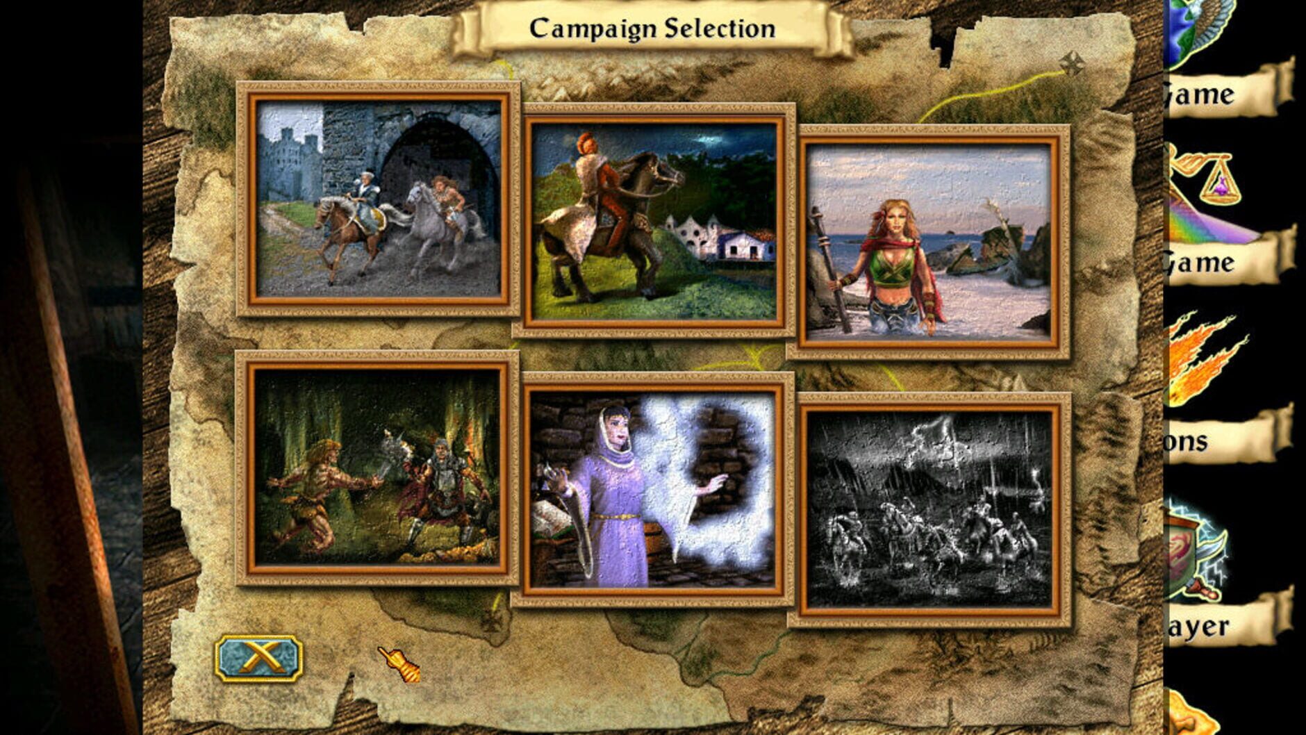 Screenshot for Heroes of Might and Magic IV: The Gathering Storm