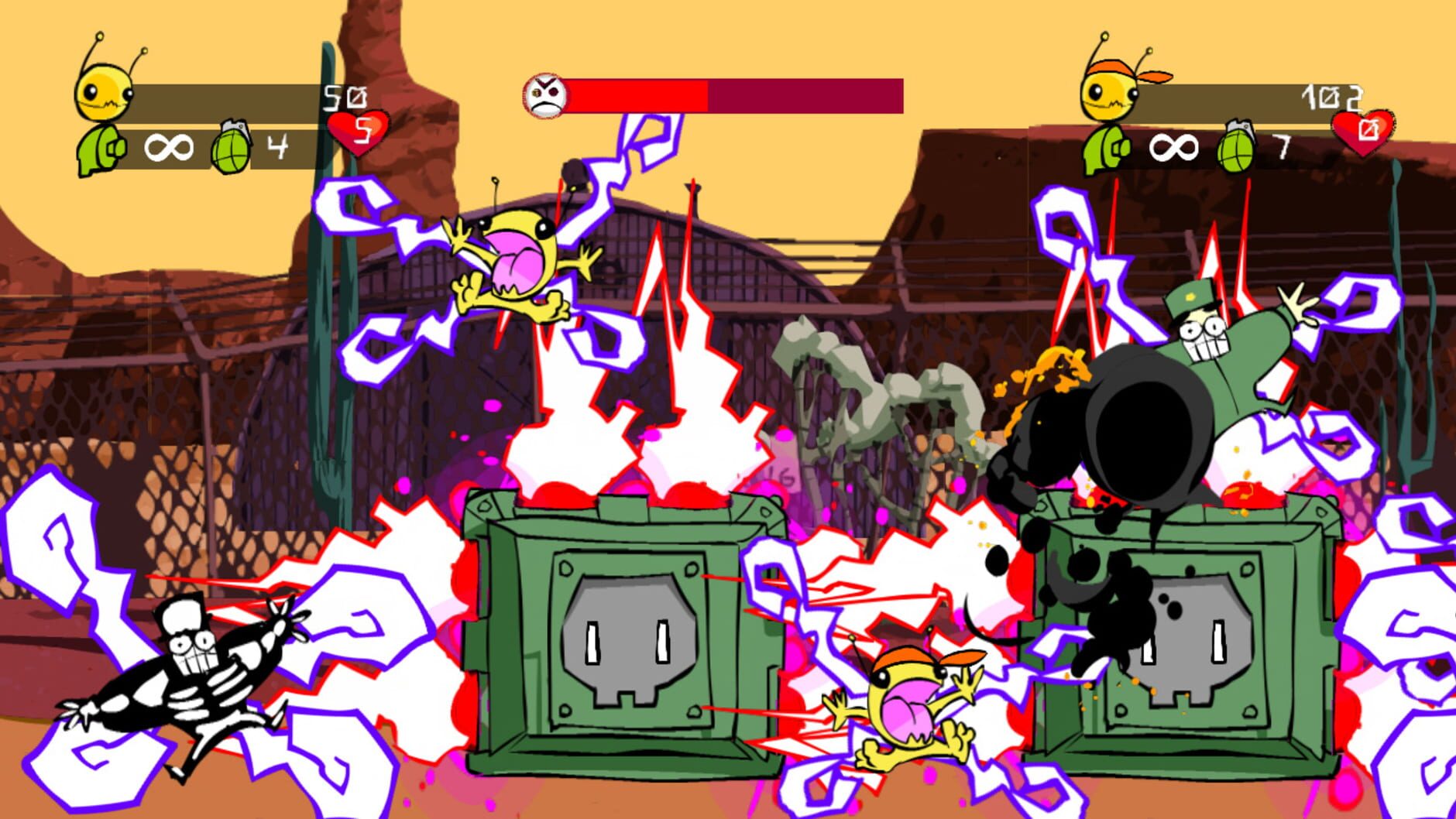 Screenshot for Alien Hominid