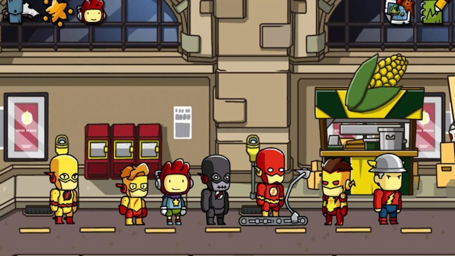 Screenshot for Scribblenauts Unmasked: A DC Comics Adventure