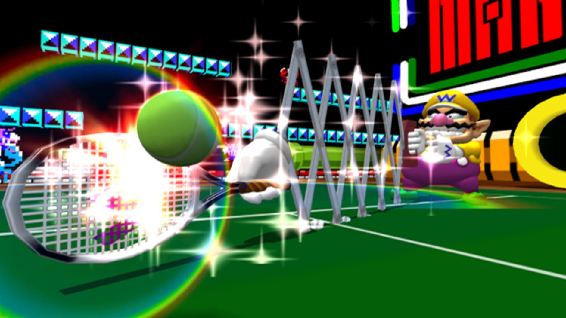 Screenshot for Mario Power Tennis