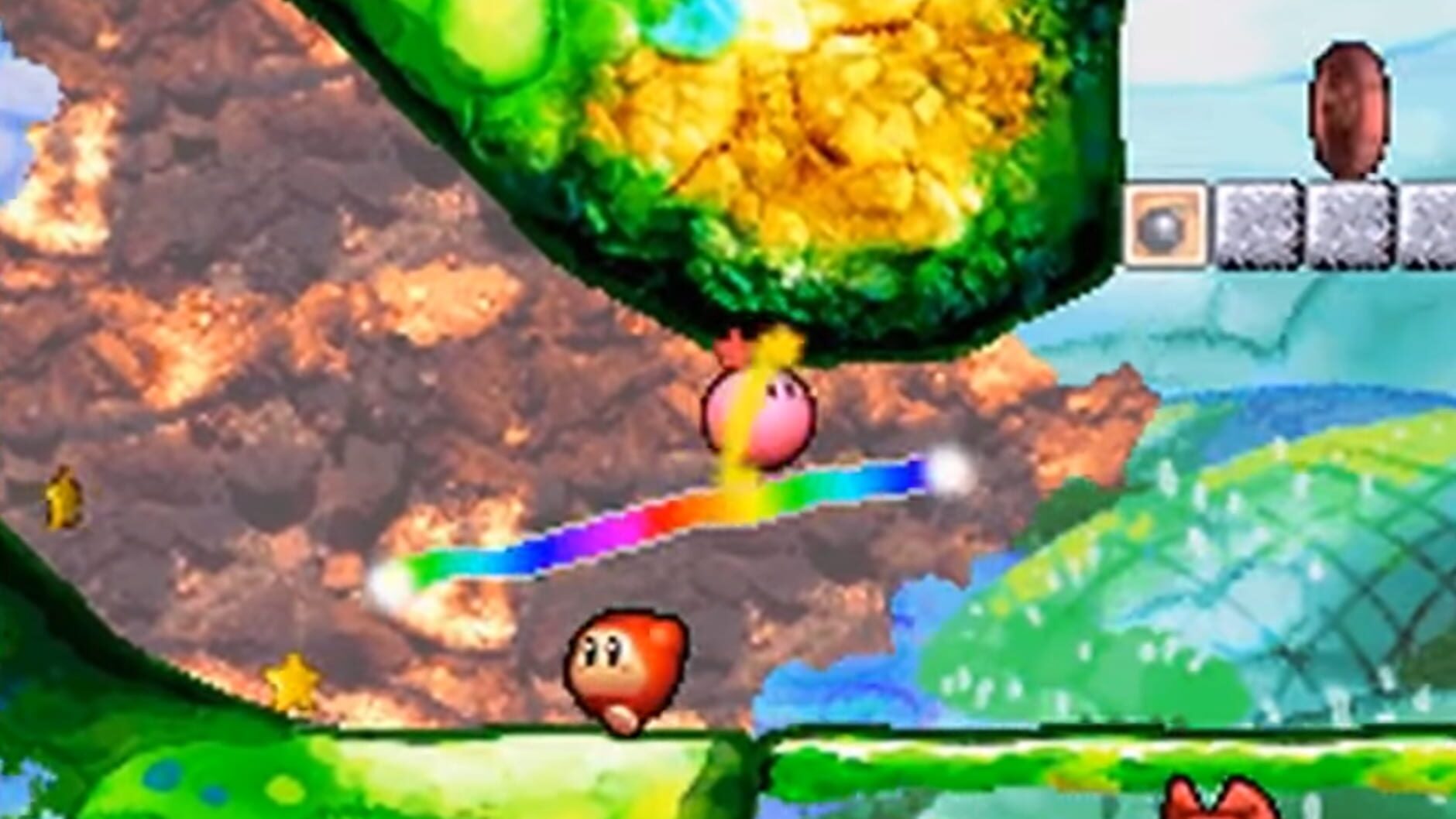 Screenshot for Kirby: Canvas Curse