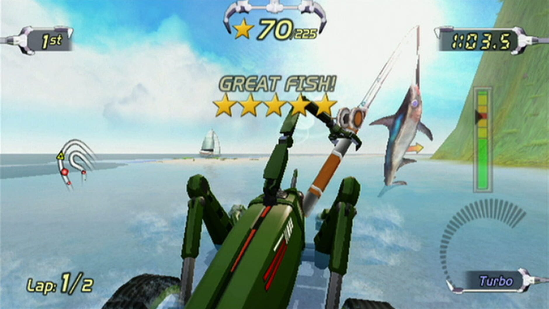 Screenshot for Excitebots: Trick Racing